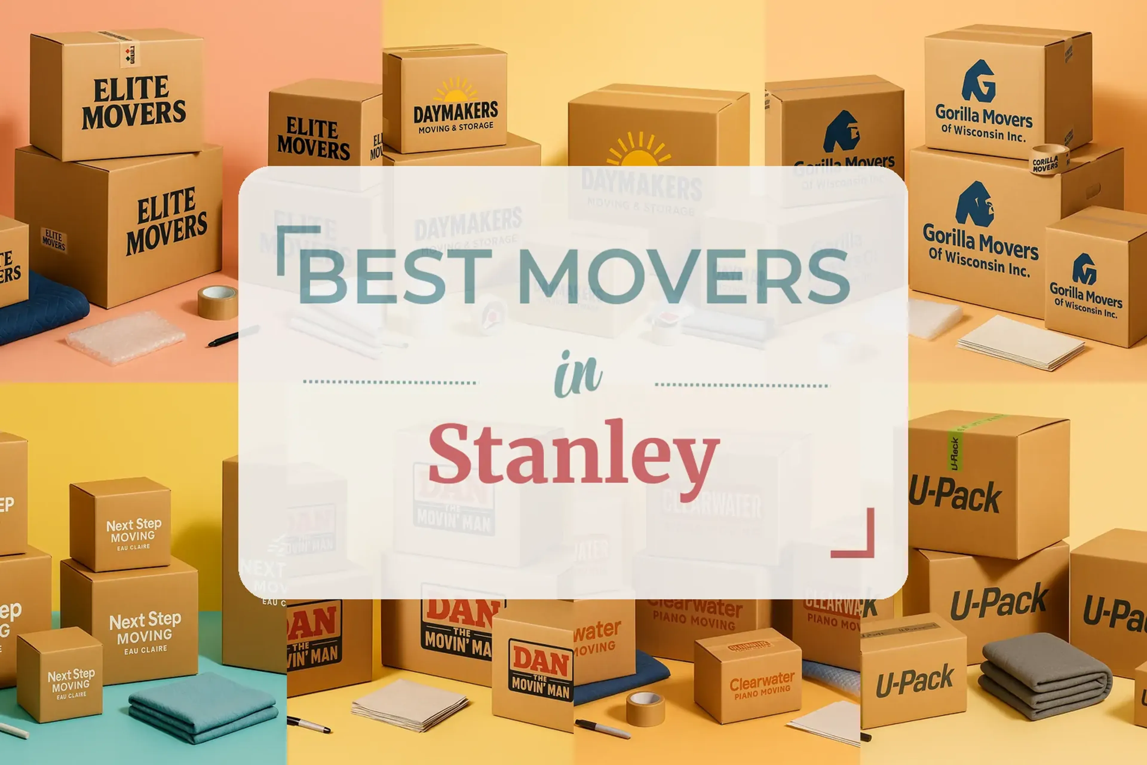 Side-by-side comparison of Stanley moving companies