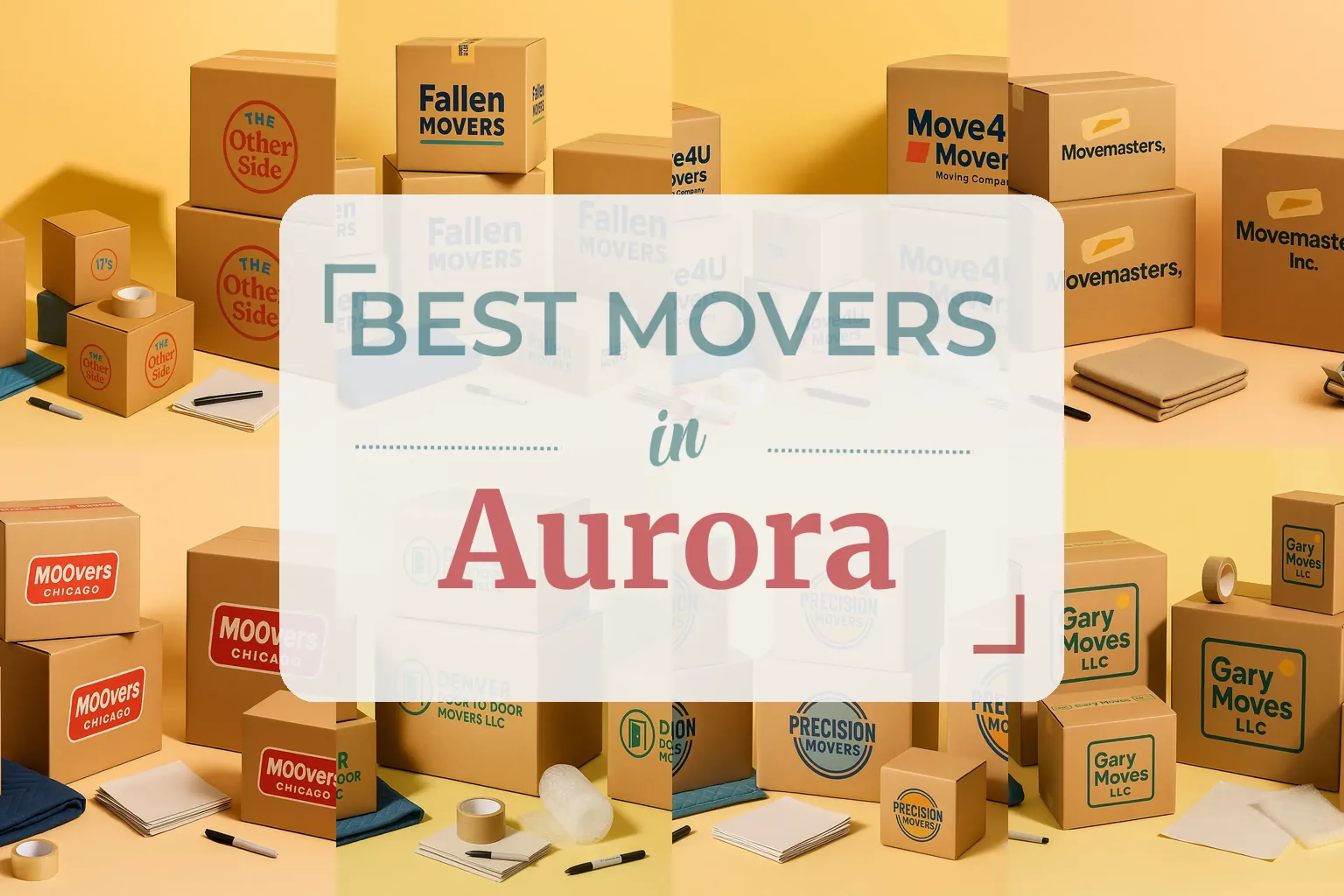 Side-by-side comparison of Aurora moving companies