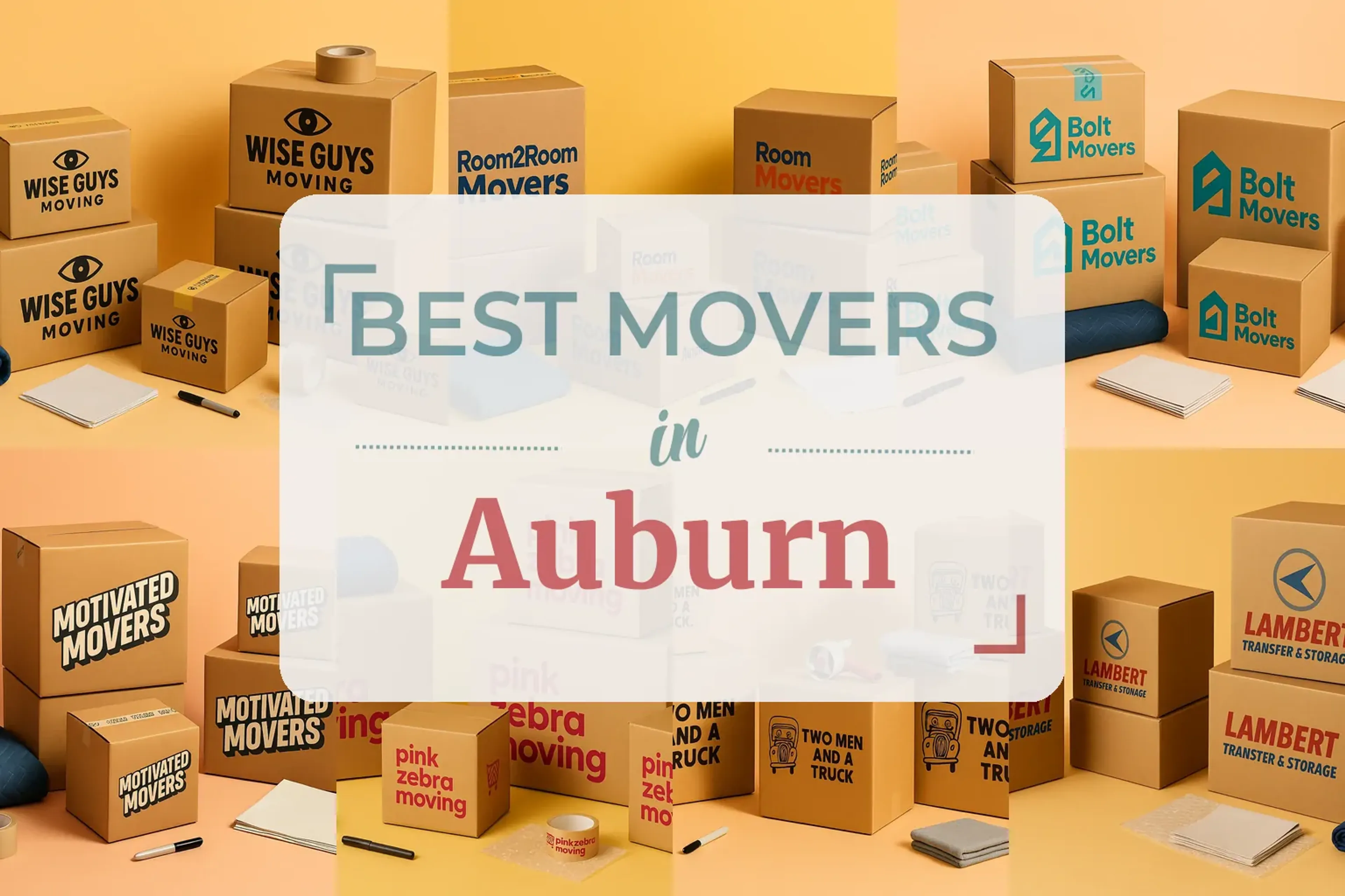 Side-by-side comparison of Auburn moving companies