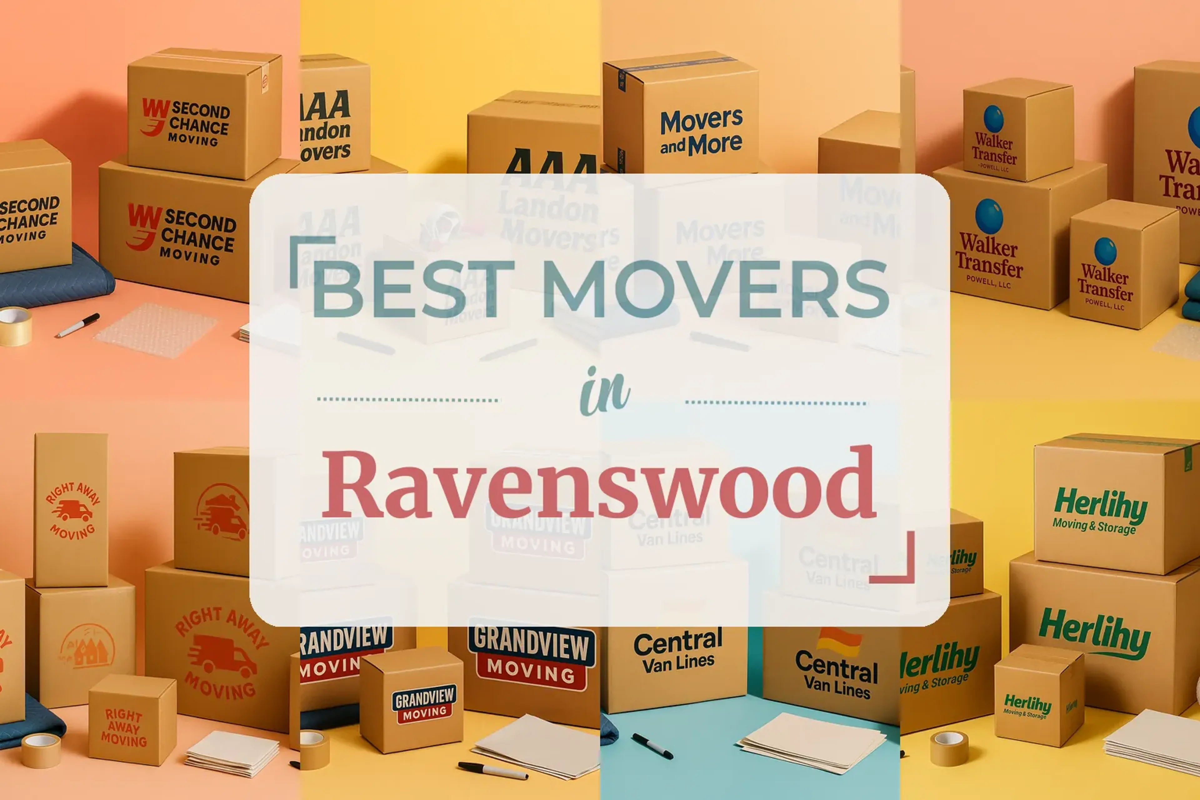 Side-by-side comparison of Ravenswood moving companies