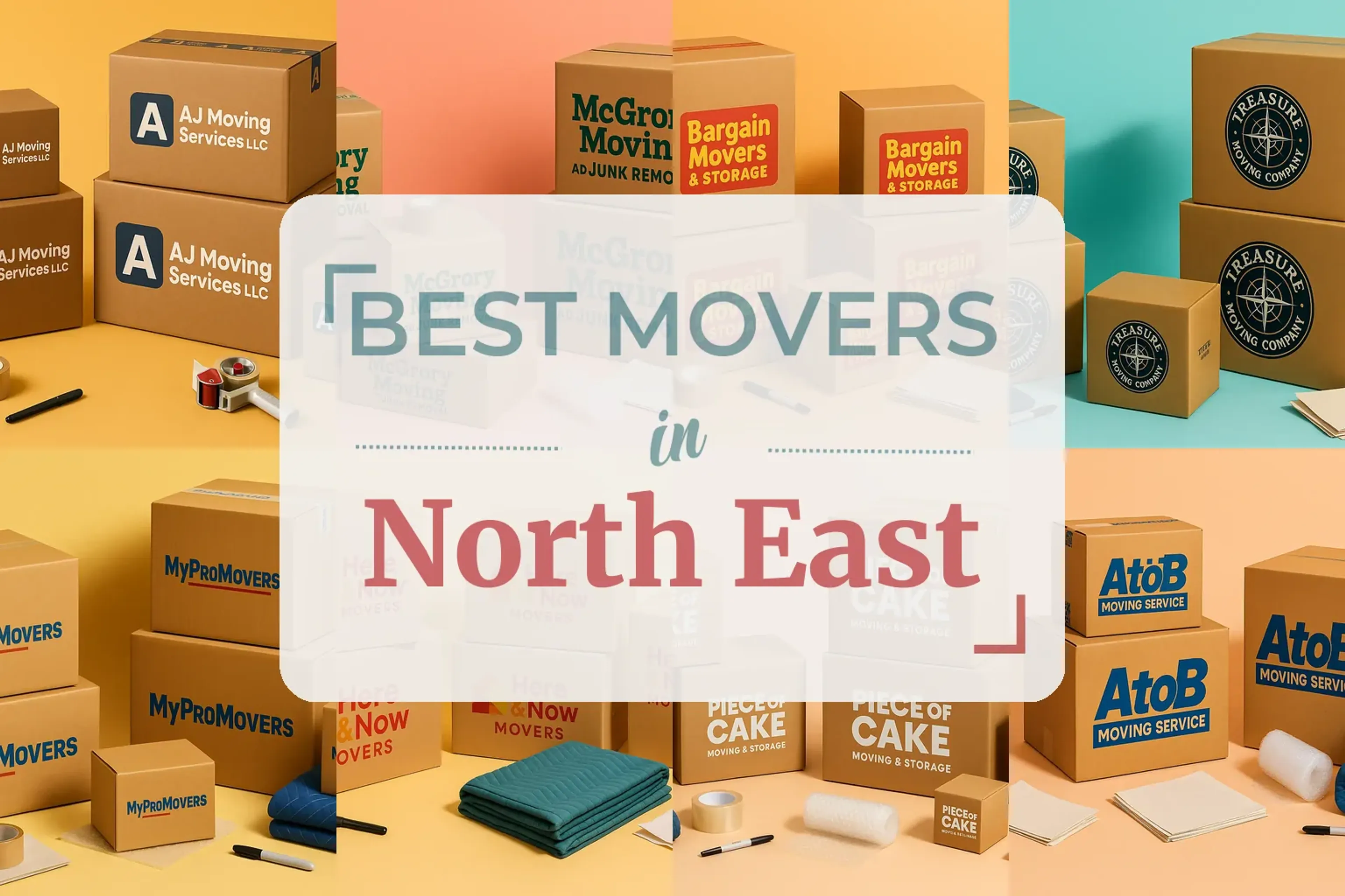 Side-by-side comparison of North East moving companies