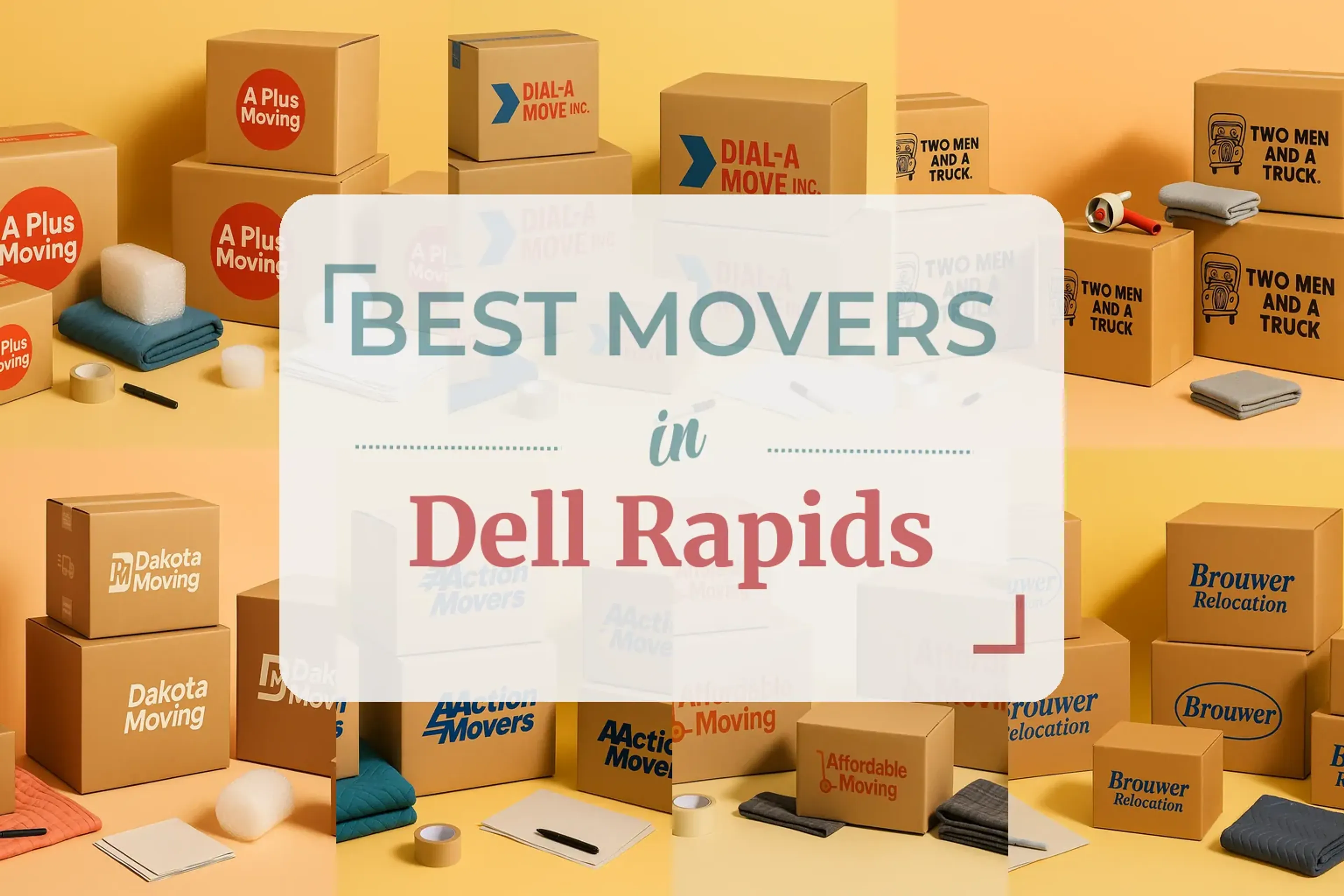 Side-by-side comparison of Dell Rapids moving companies