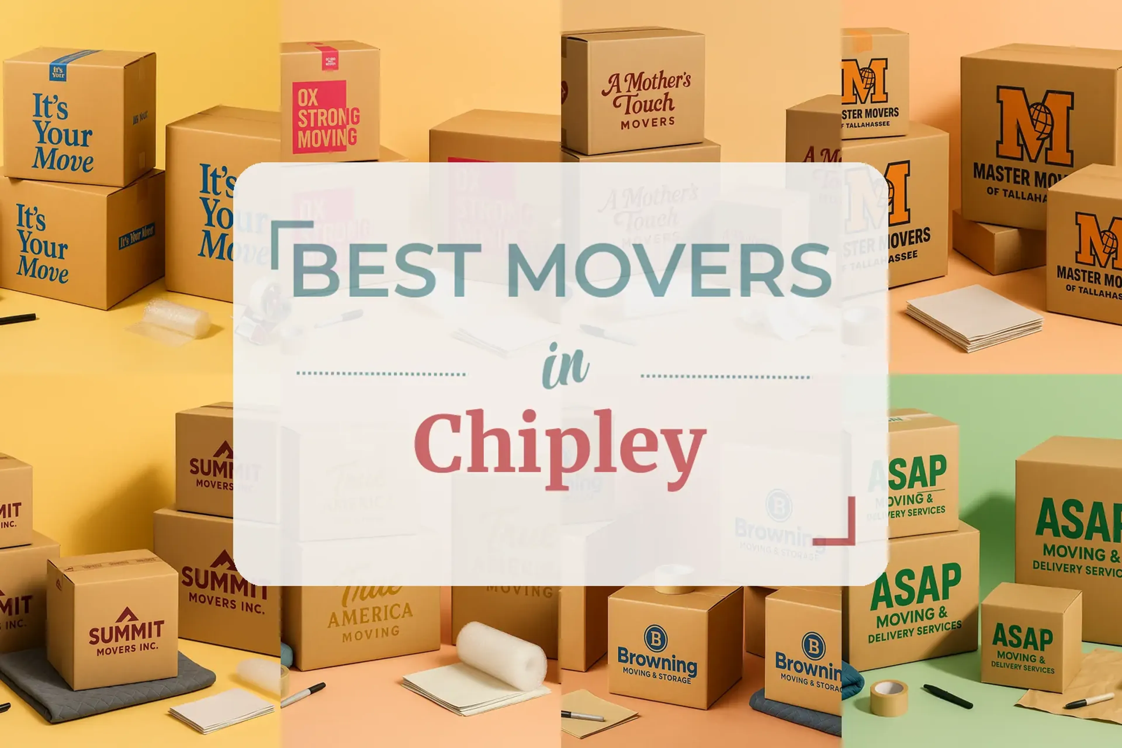 Side-by-side comparison of Chipley moving companies