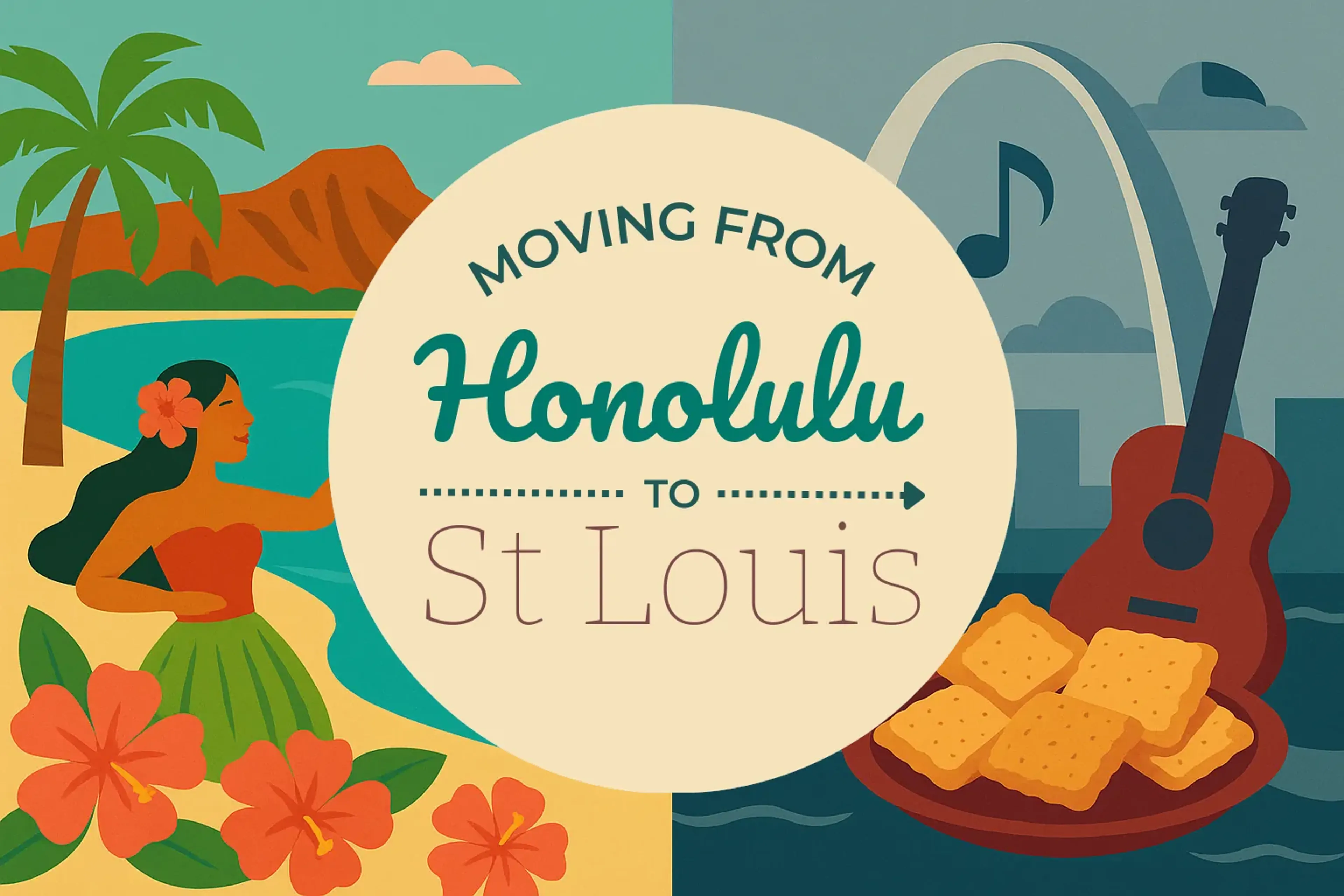 Side-by-side comparison of Honolulu to St. Louis moving companies