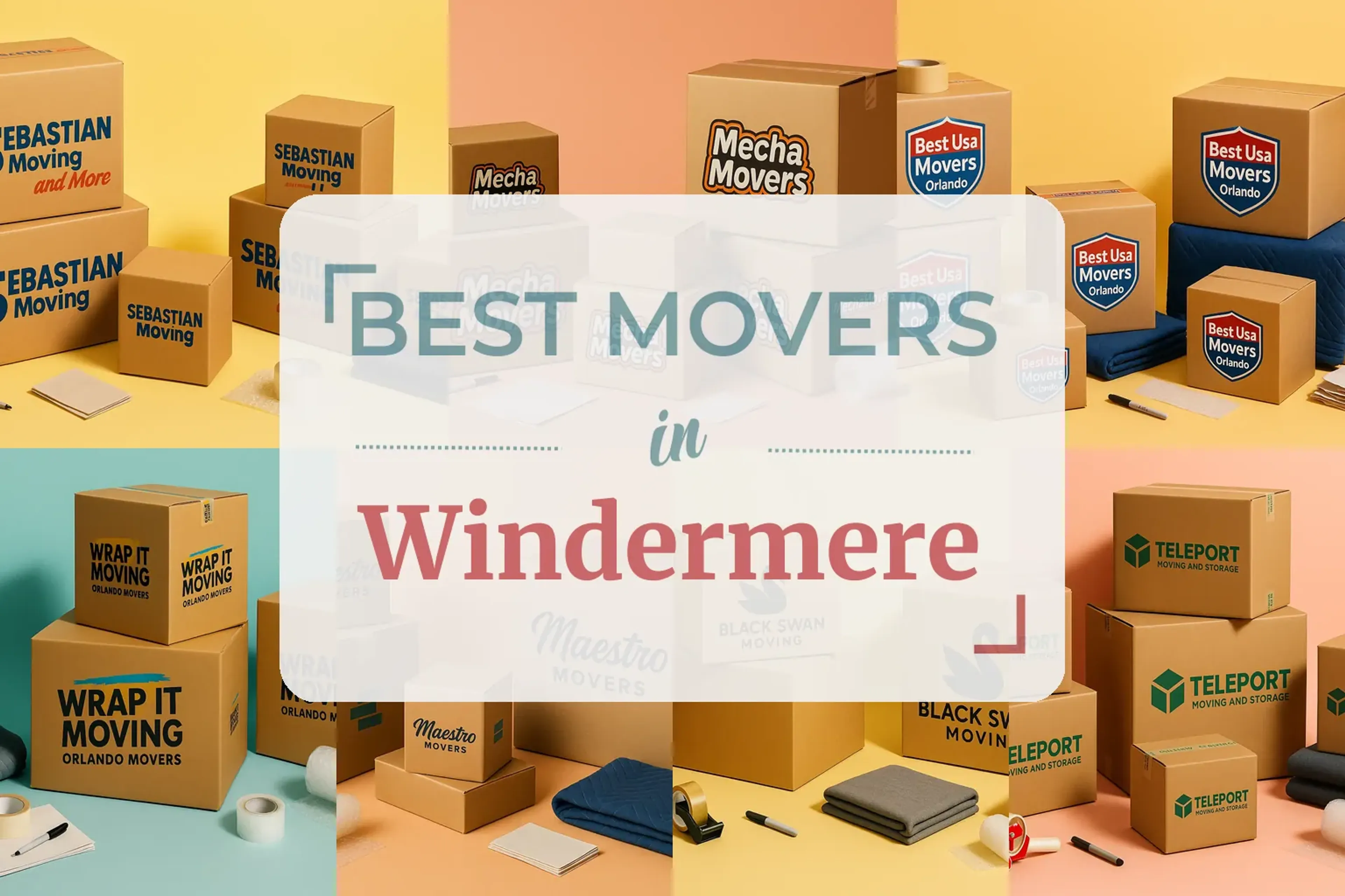 Side-by-side comparison of Windermere moving companies