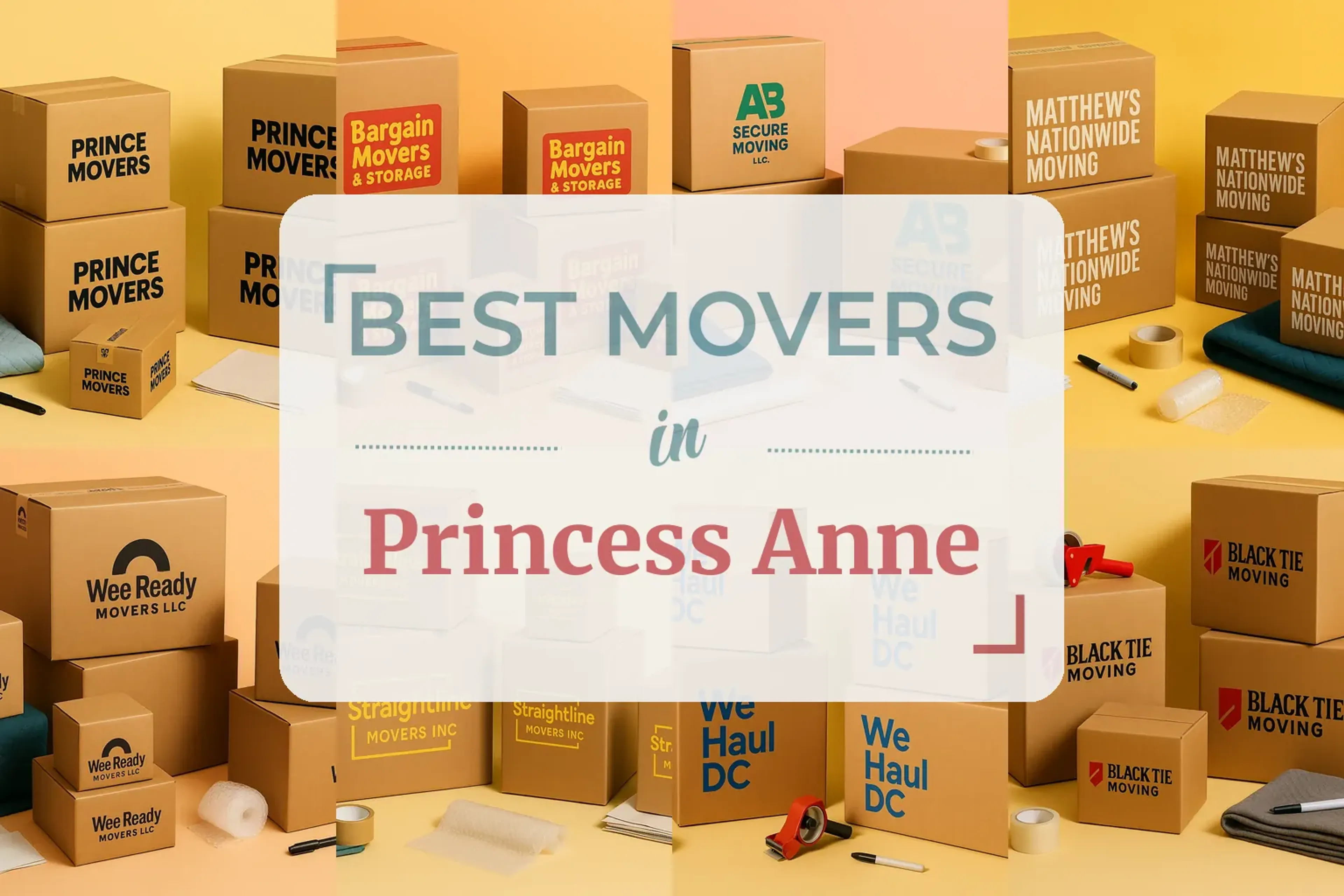 Side-by-side comparison of Princess Anne moving companies