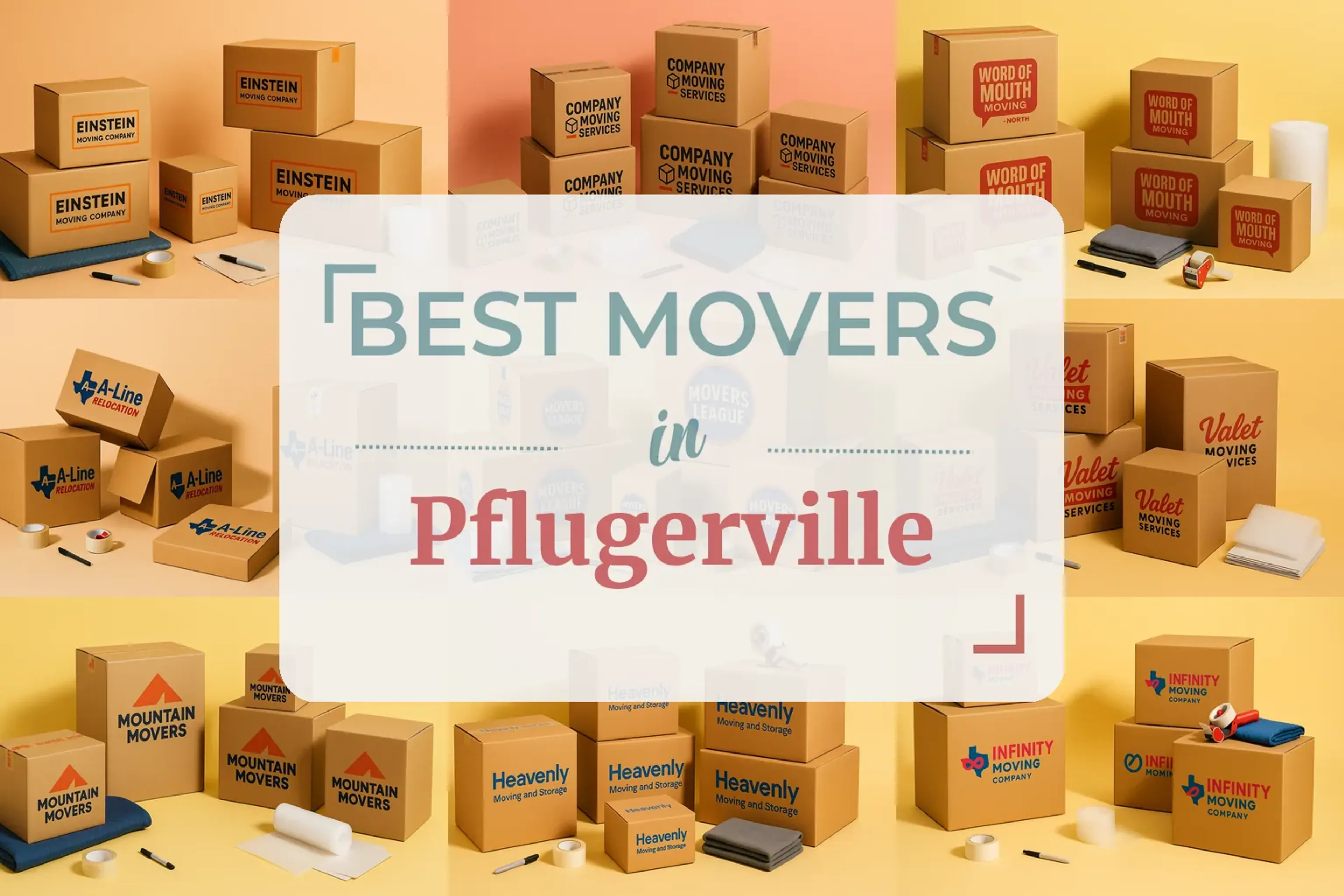 Side-by-side comparison of Pflugerville moving companies