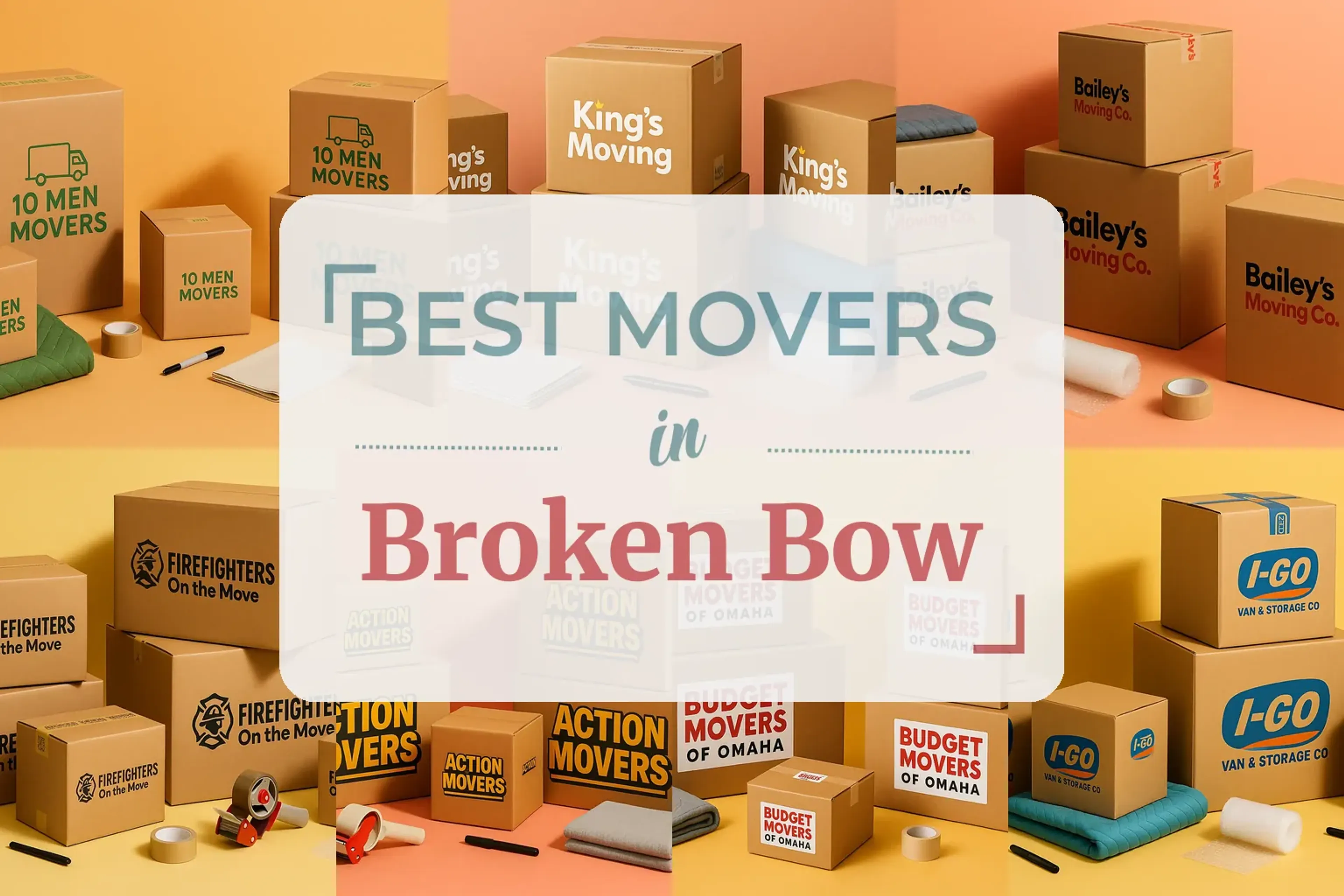 Side-by-side comparison of Broken Bow moving companies