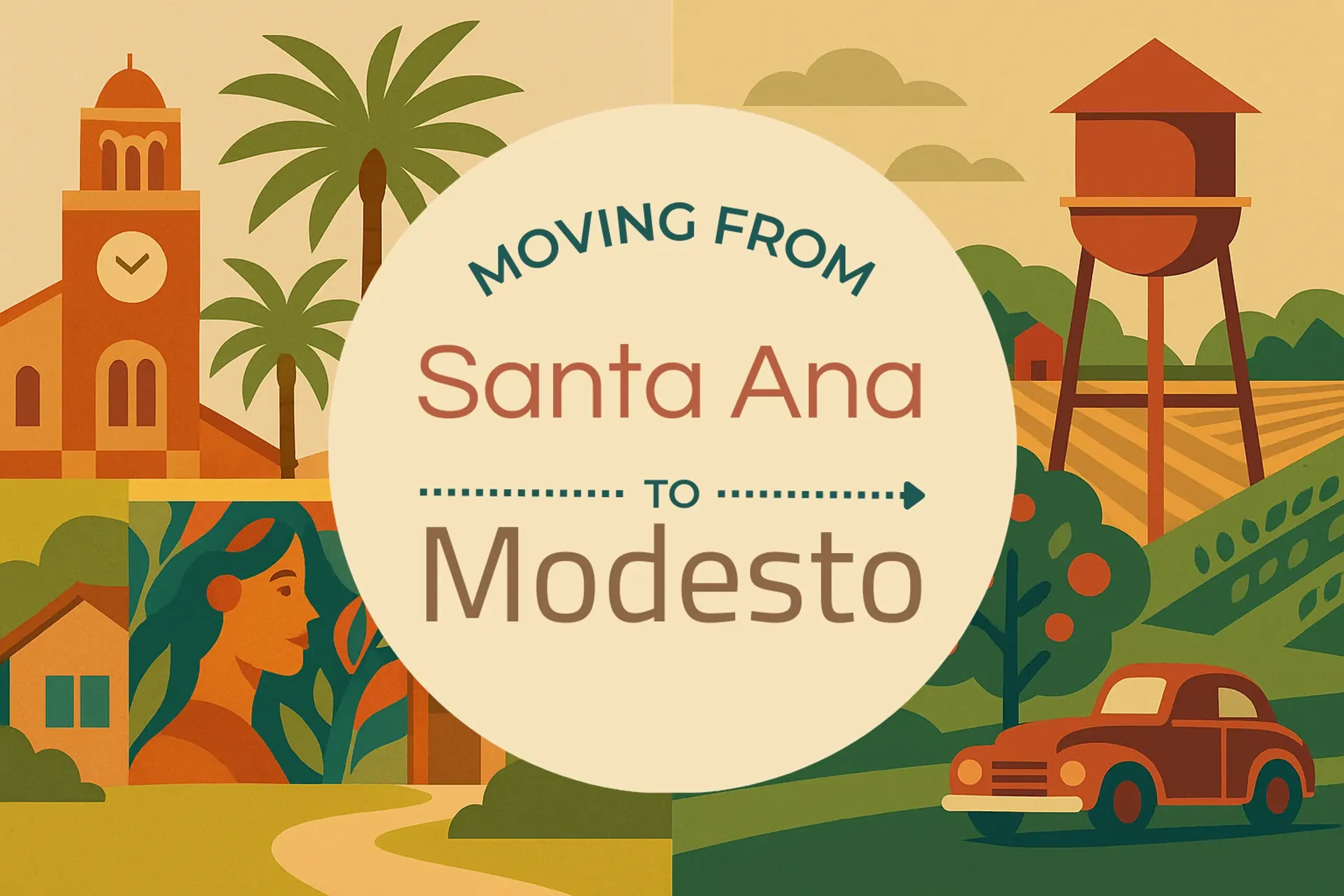 Santa Ana to Modesto featured image