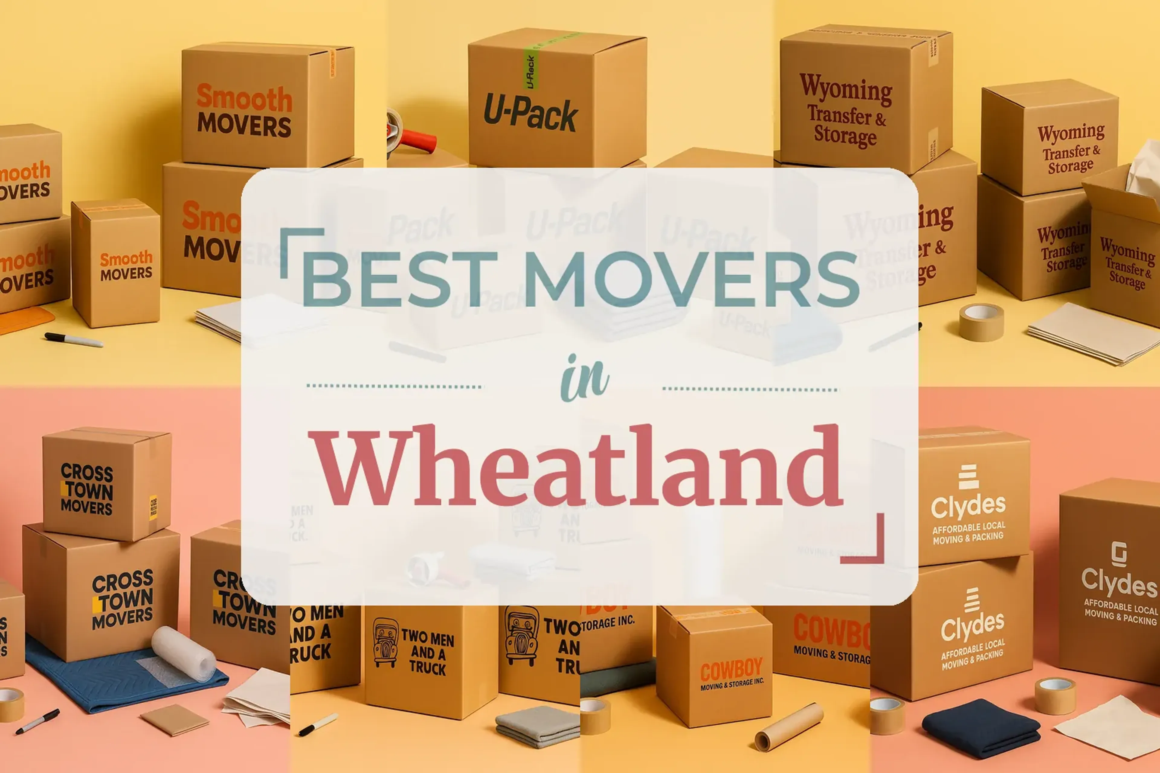 Side-by-side comparison of Wheatland moving companies