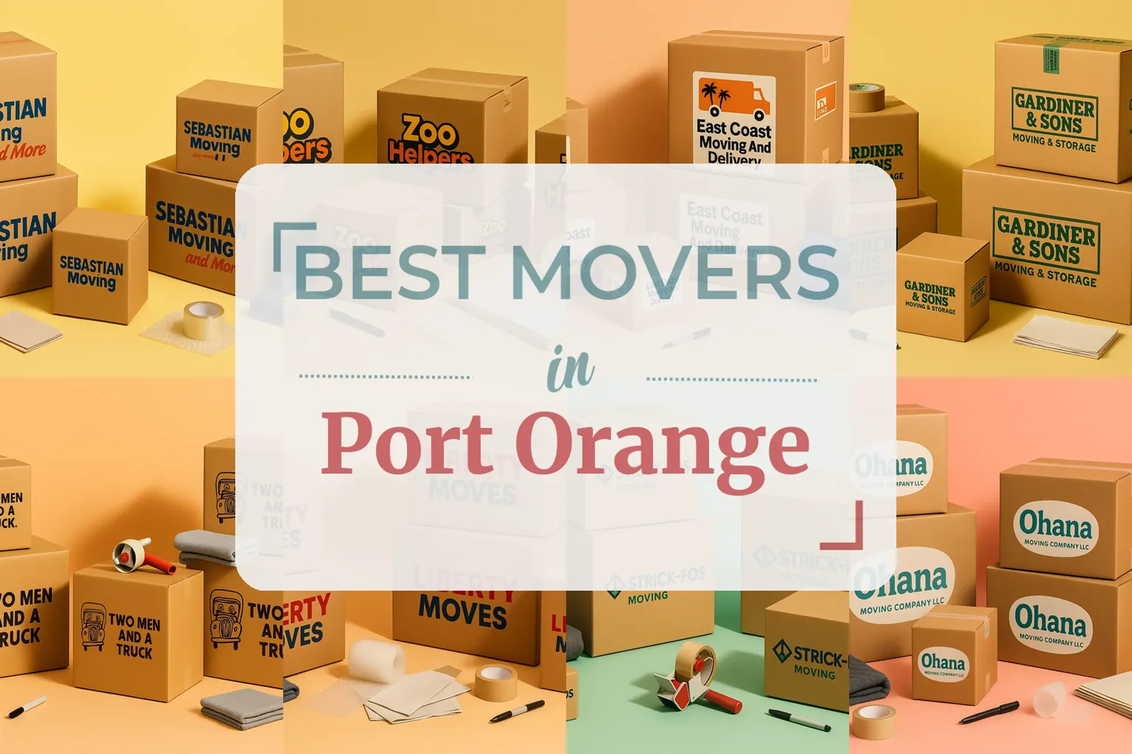 Side-by-side comparison of Port Orange moving companies