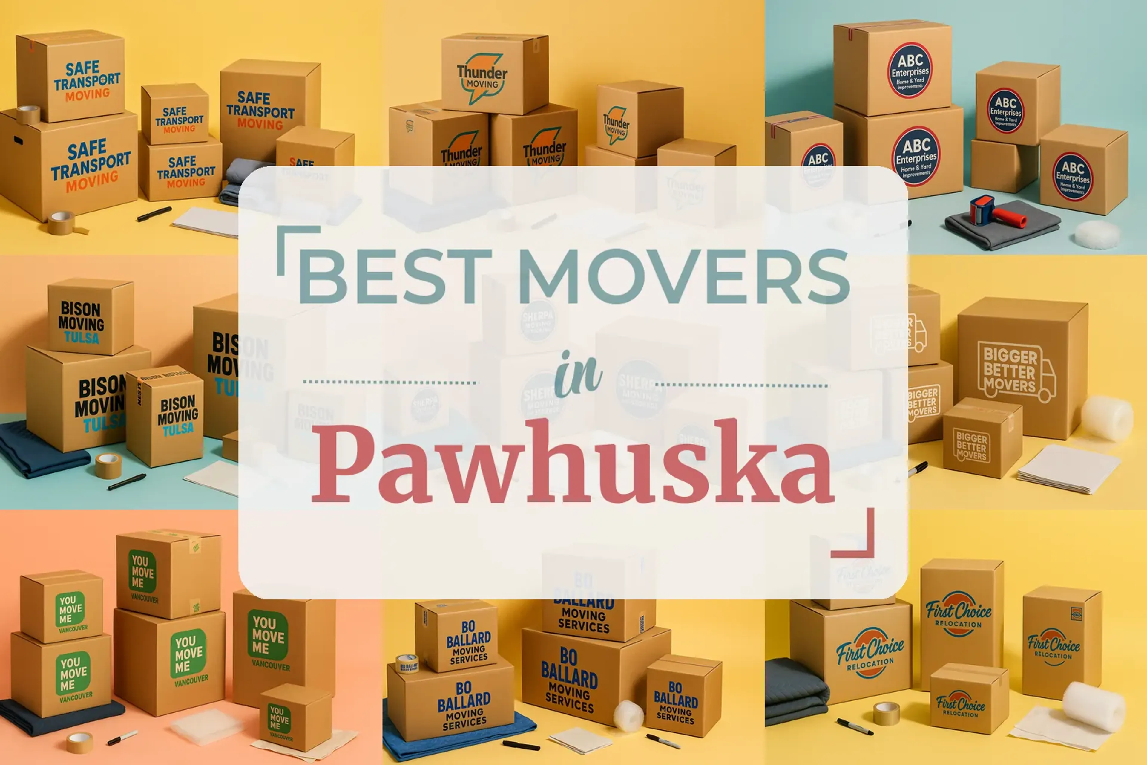 Side-by-side comparison of Pawhuska moving companies