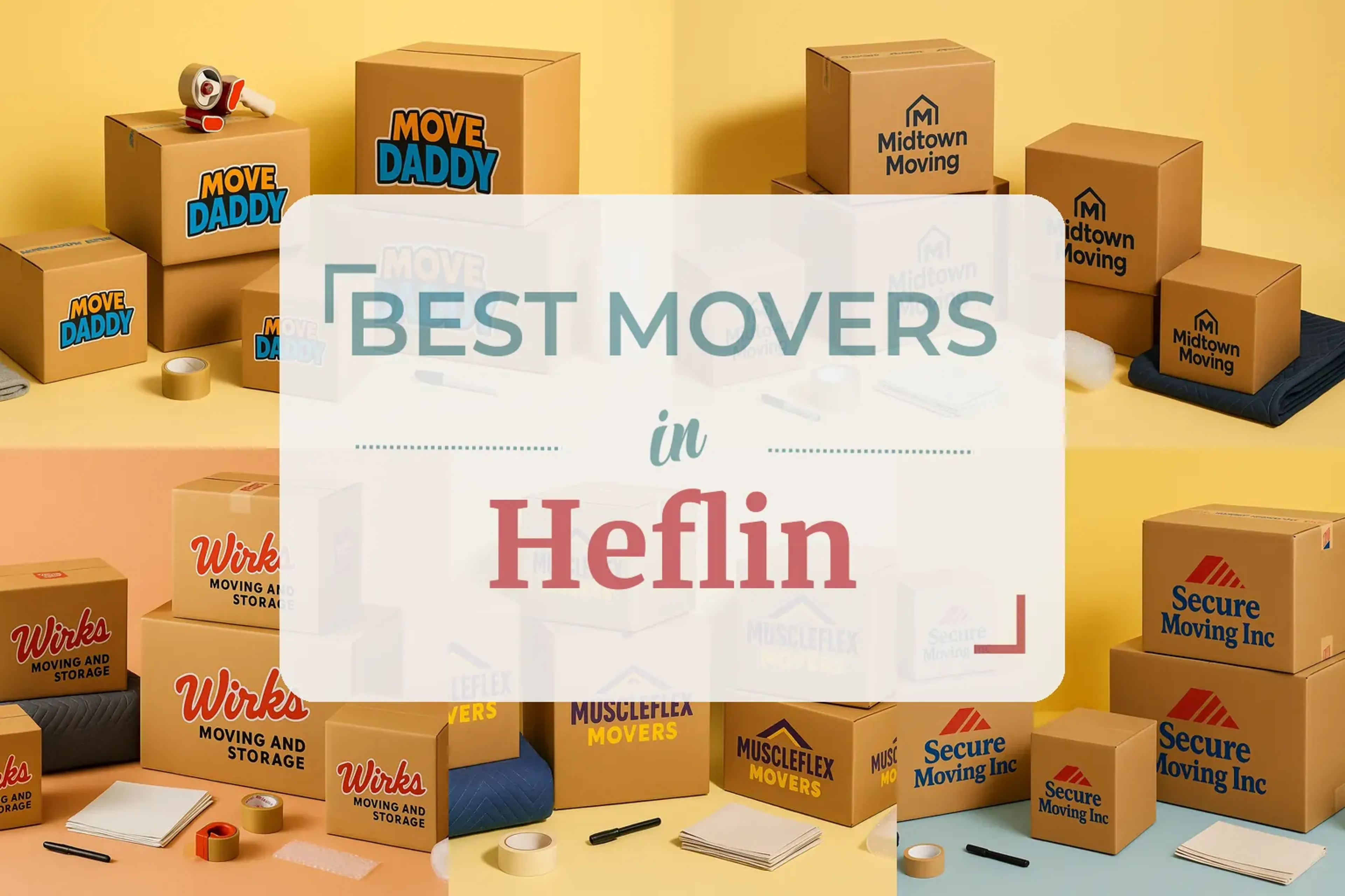 Side-by-side comparison of Heflin moving companies