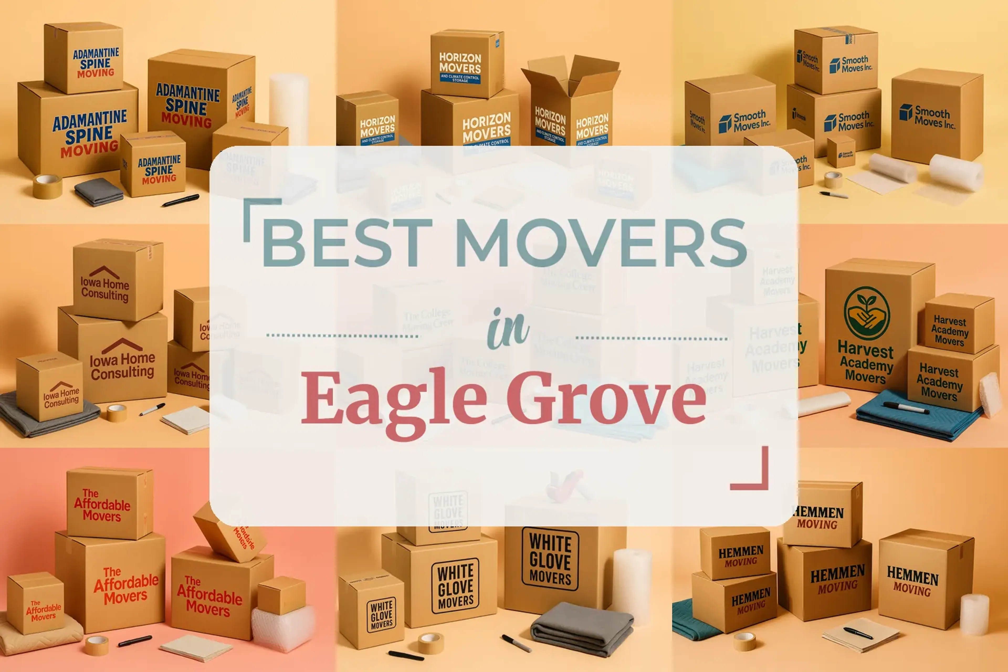 Side-by-side comparison of Eagle Grove moving companies