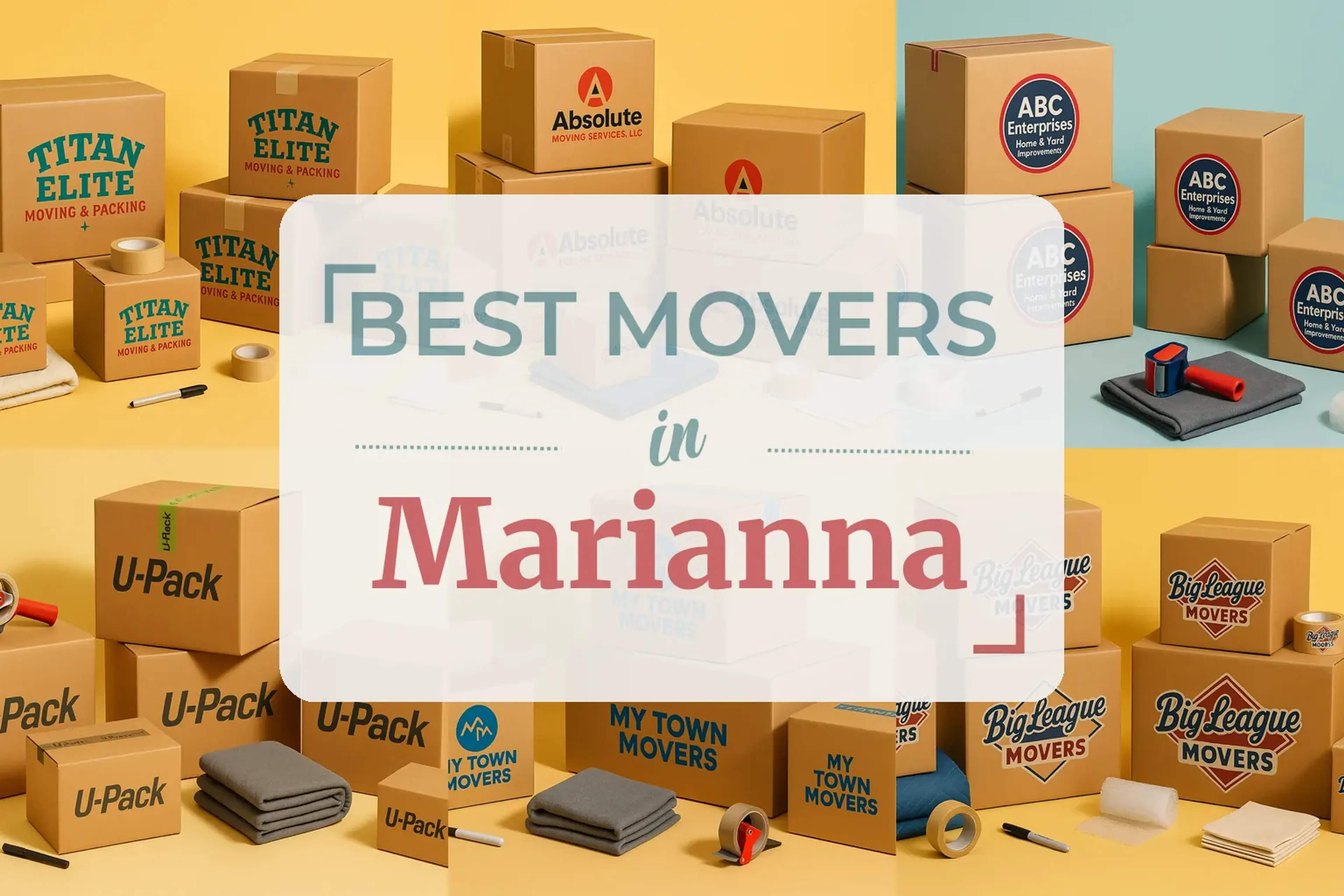 Side-by-side comparison of Marianna moving companies