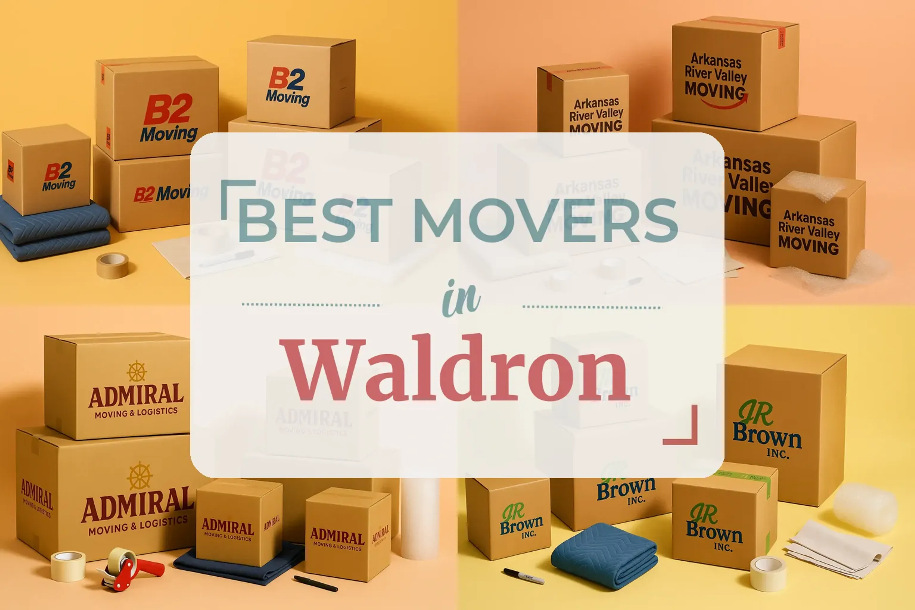 Side-by-side comparison of Waldron moving companies