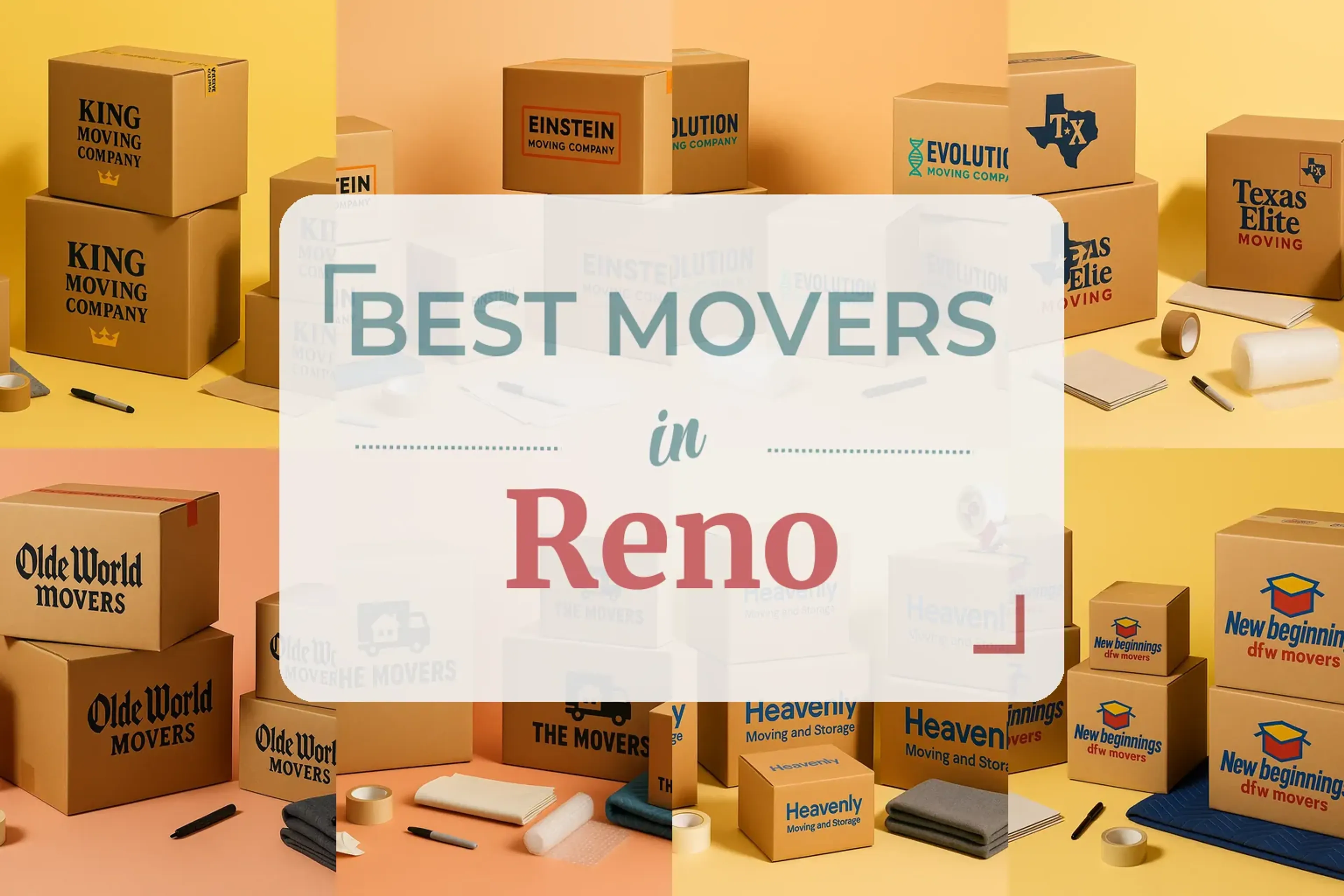 Side-by-side comparison of Reno moving companies