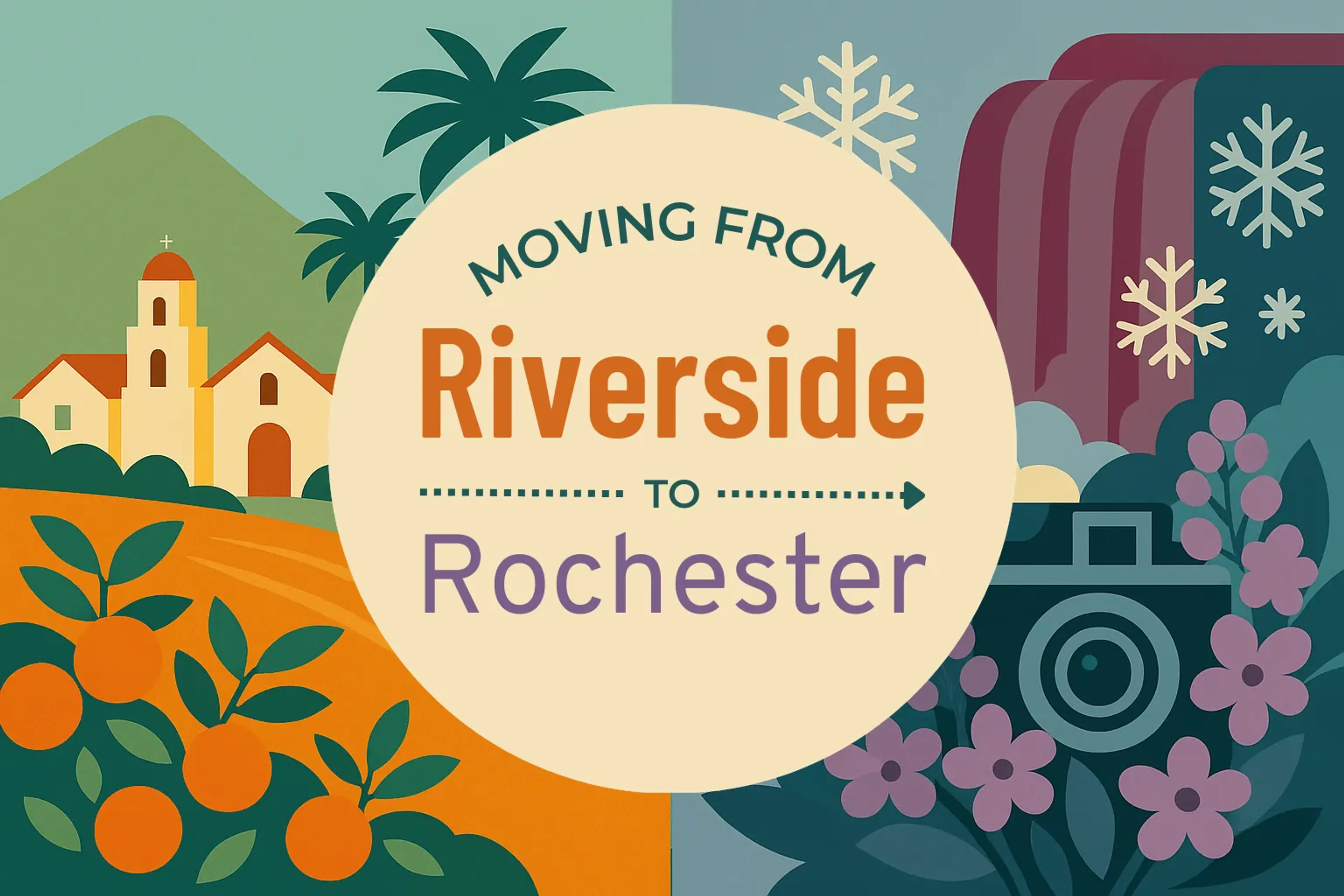 Side-by-side comparison of Riverside to Rochester moving companies