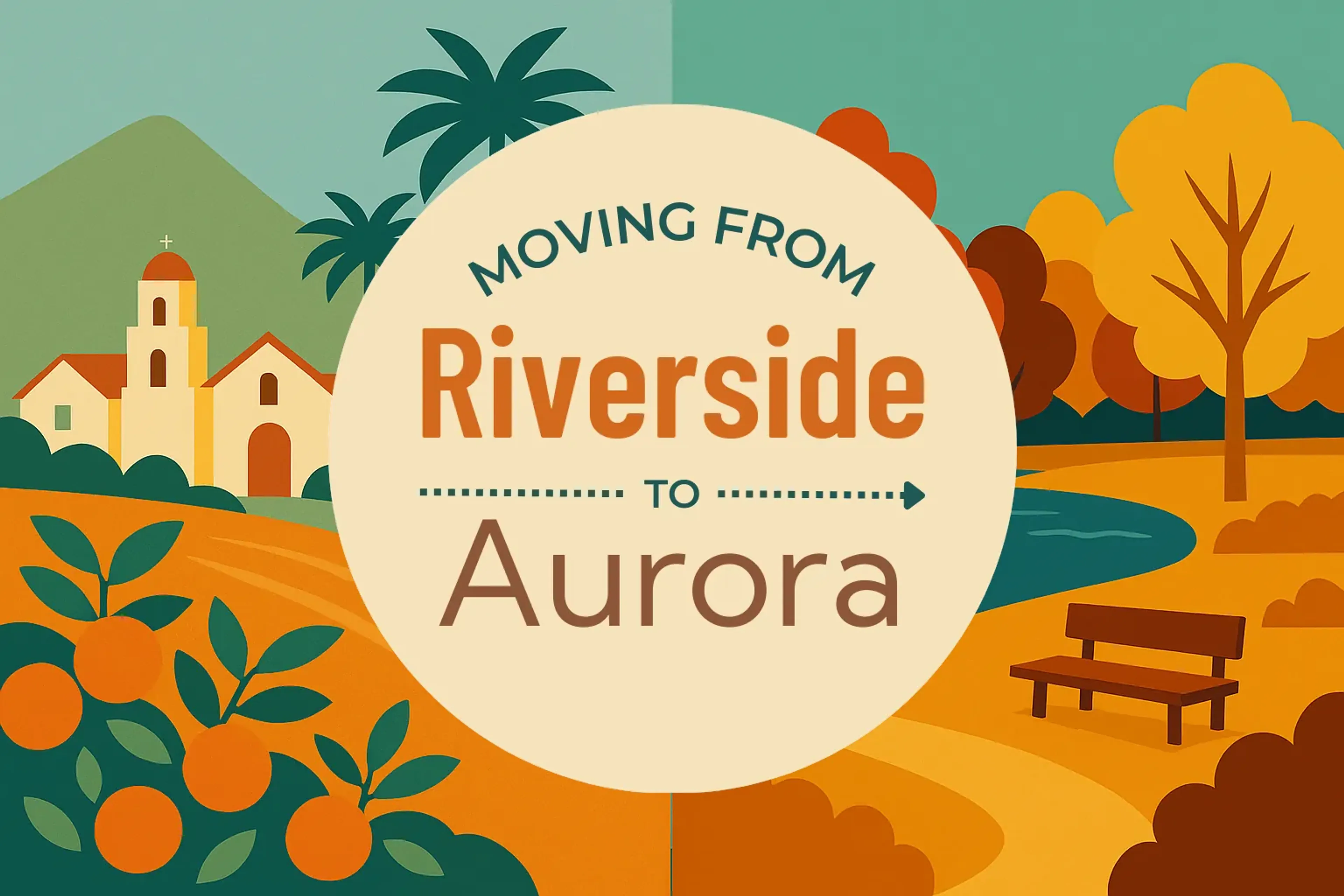Side-by-side comparison of Riverside to Aurora moving companies