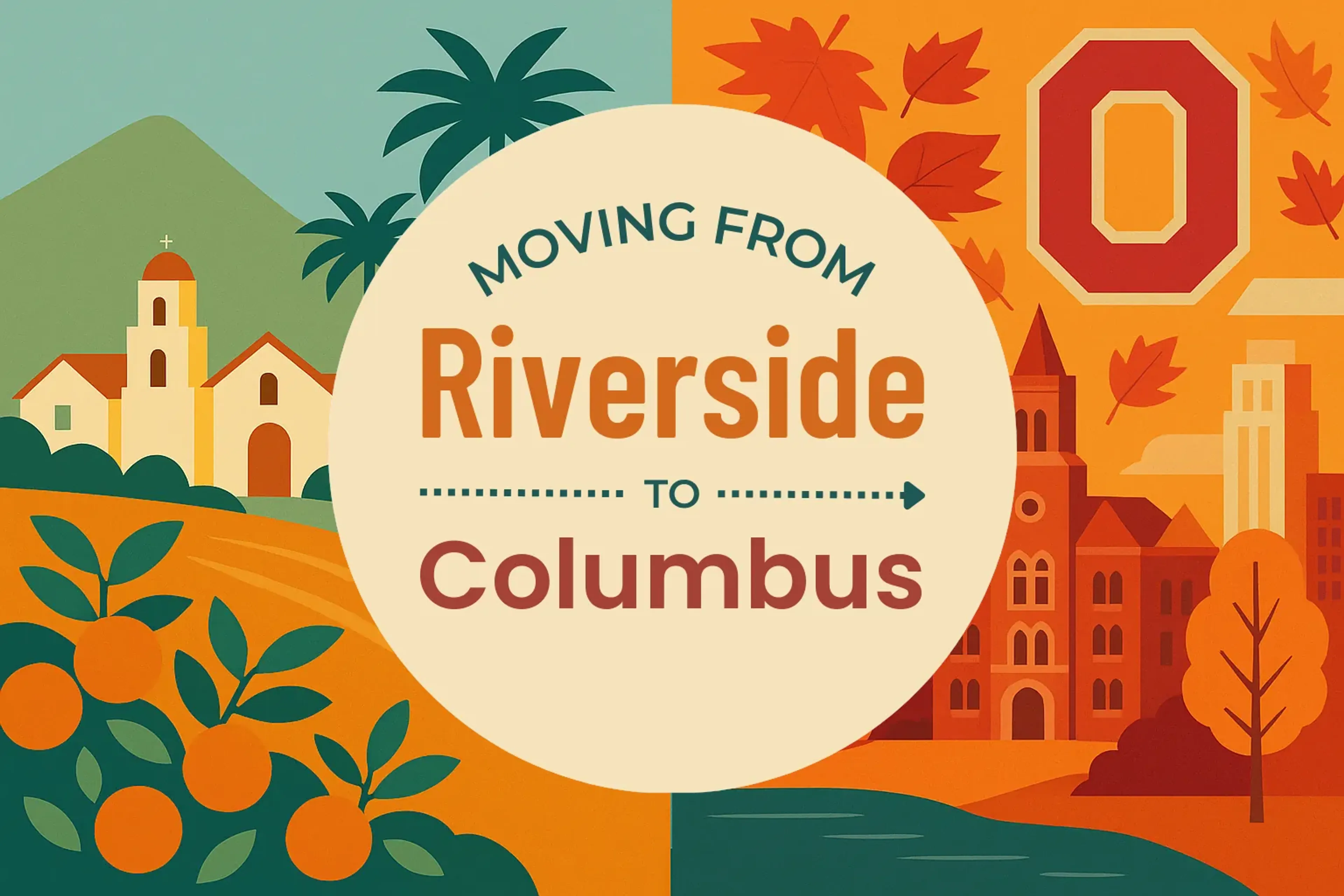 Side-by-side comparison of Riverside to Columbus moving companies