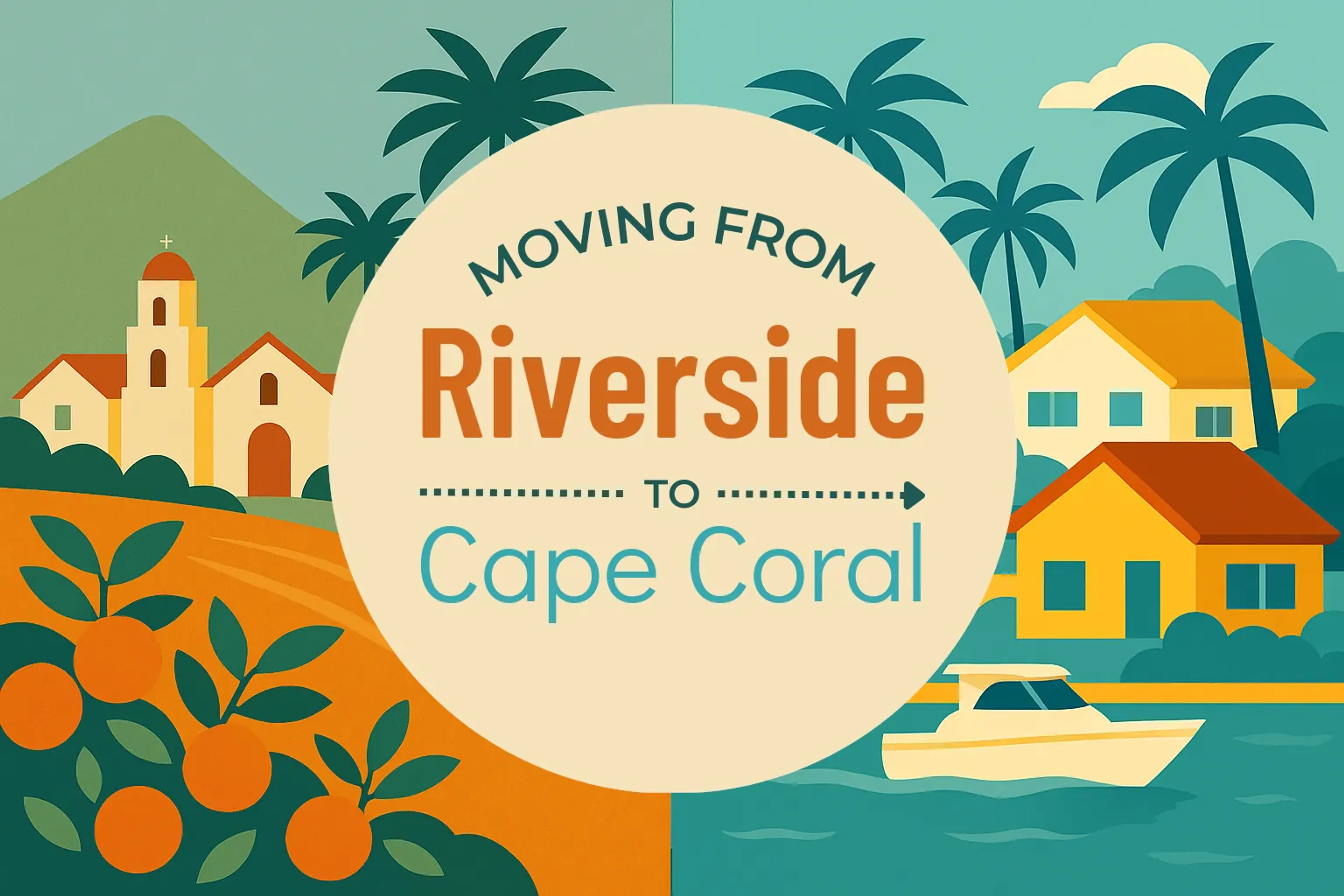 Side-by-side comparison of Riverside to Cape Coral moving companies