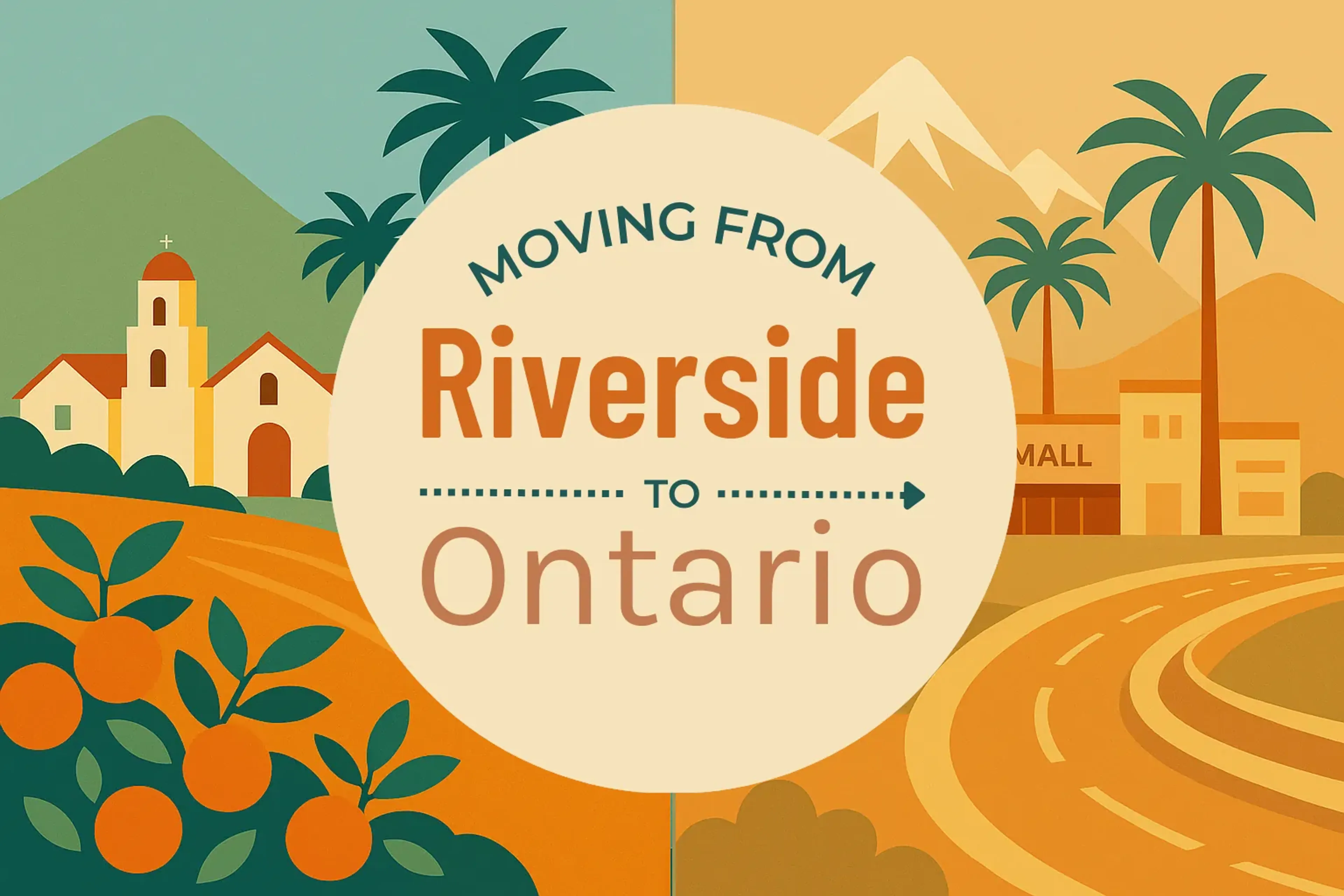 Side-by-side comparison of Riverside to Ontario moving companies
