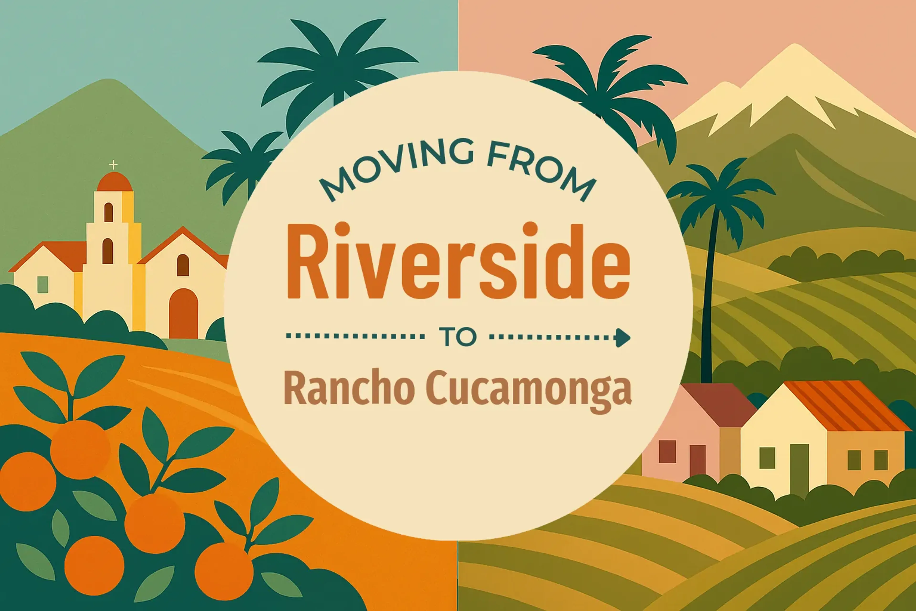 Side-by-side comparison of Riverside to Rancho Cucamonga moving companies