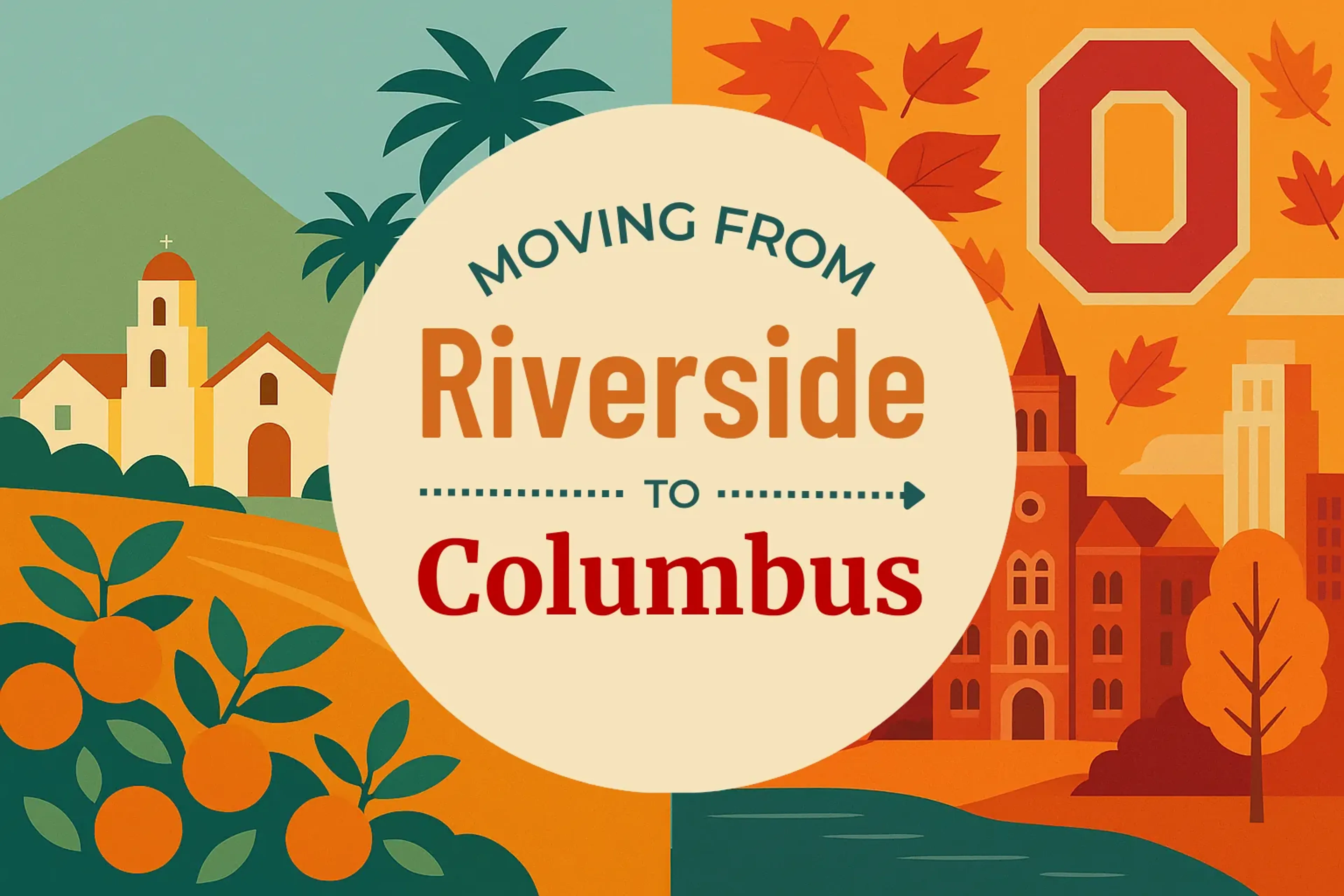 Side-by-side comparison of Riverside to Columbus moving companies