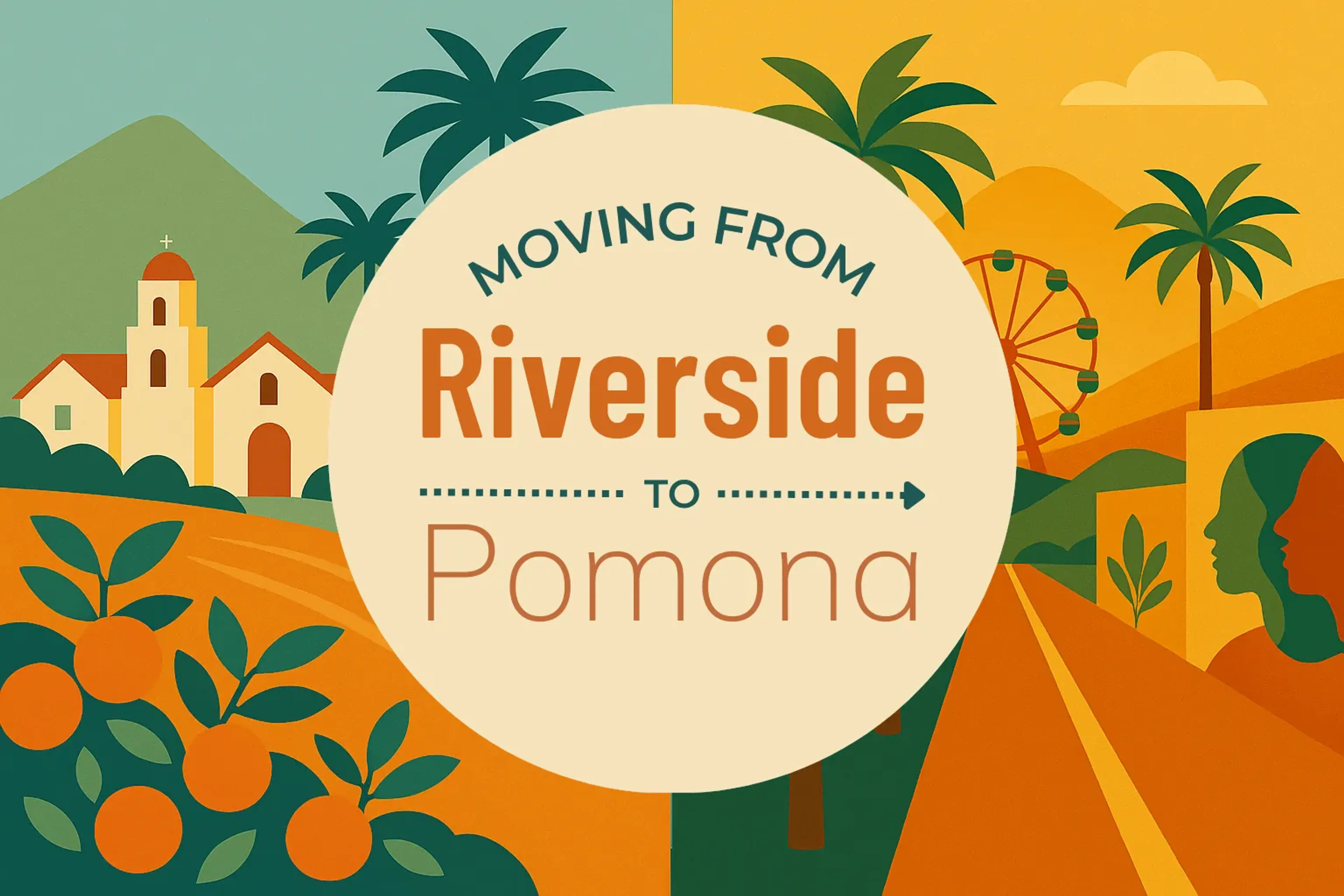 Side-by-side comparison of Riverside to Pomona moving companies