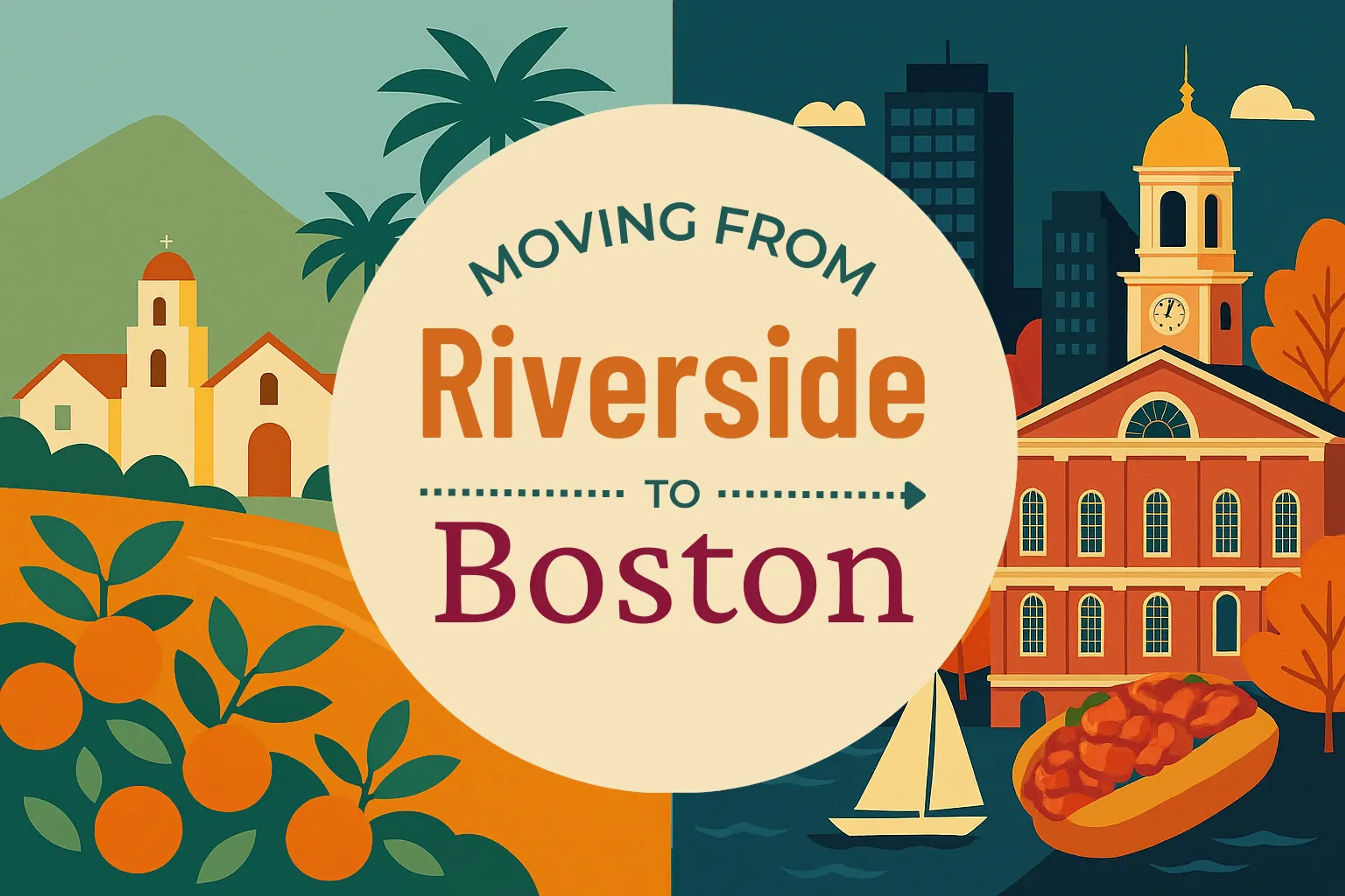 Side-by-side comparison of Riverside to Boston moving companies