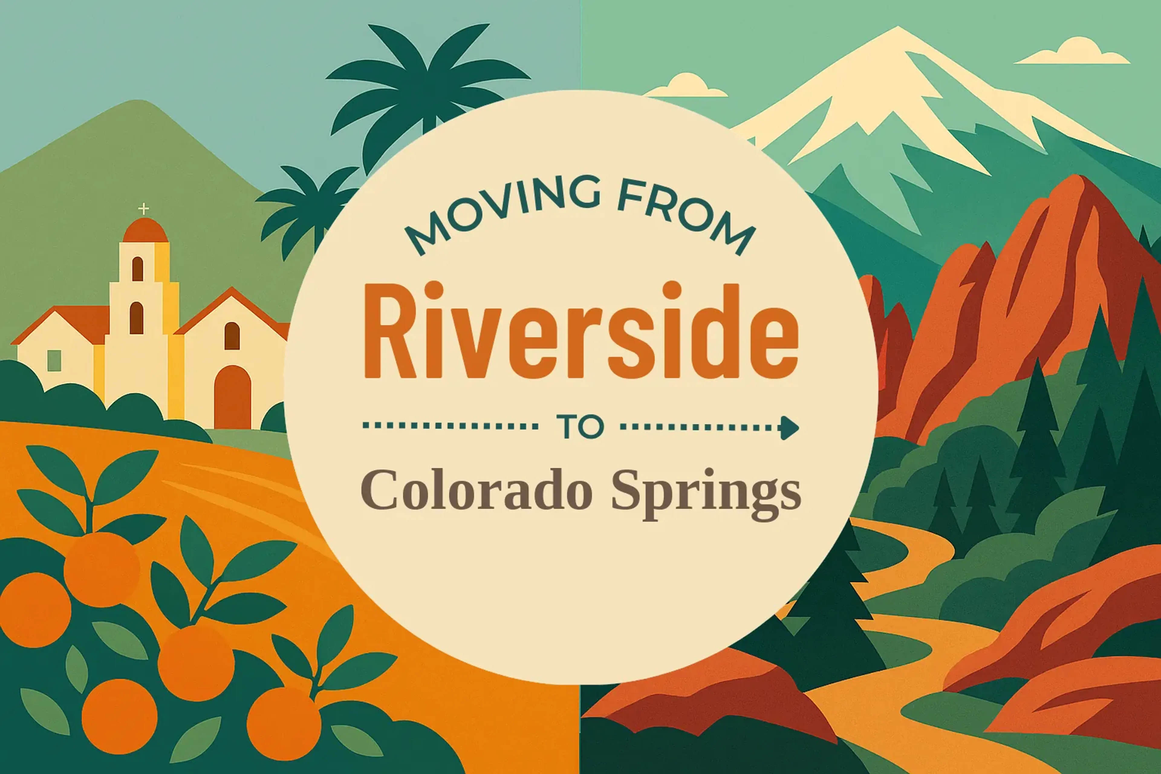 Side-by-side comparison of Riverside to Colorado Springs moving companies