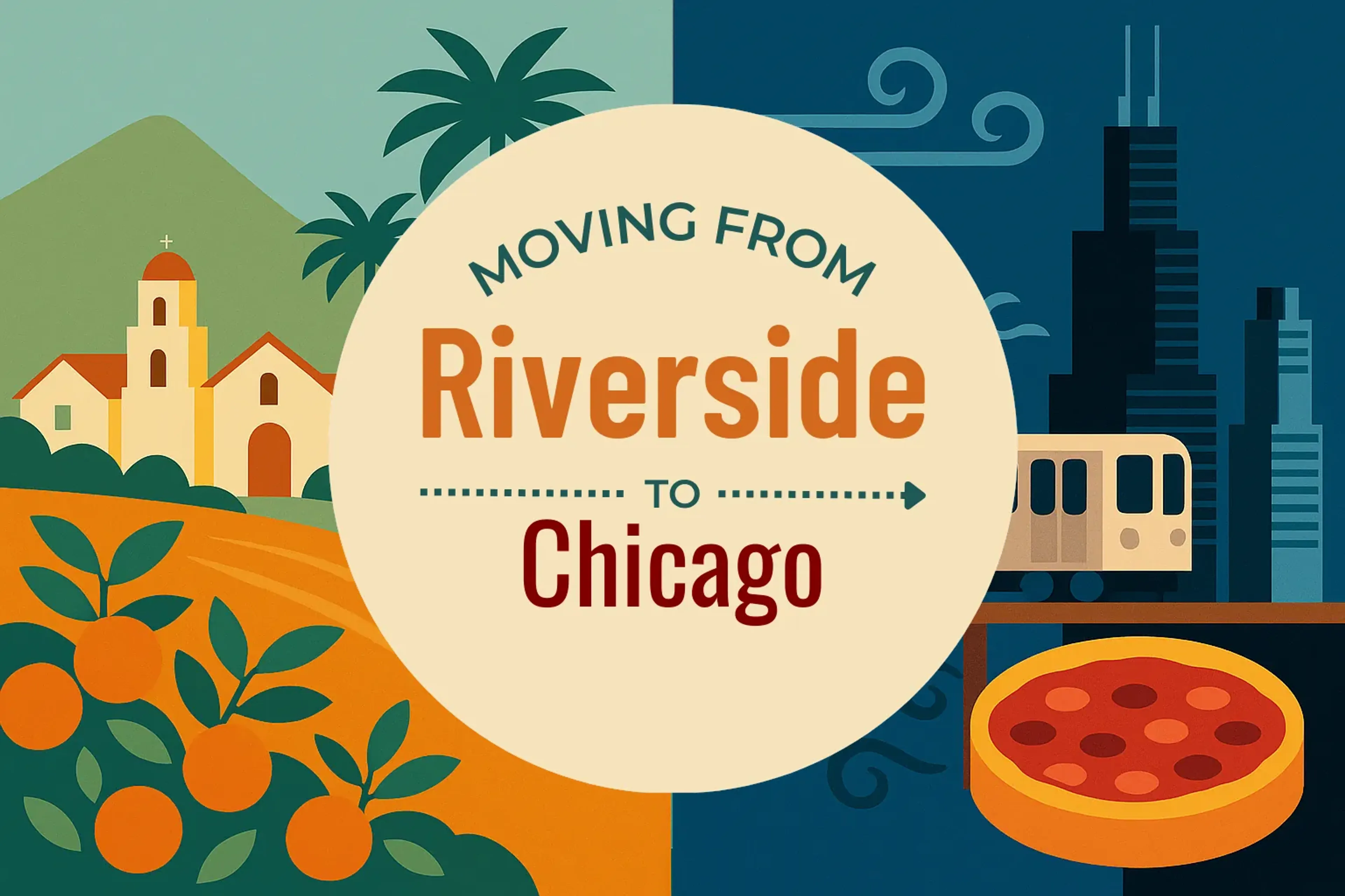 Side-by-side comparison of Riverside to Chicago moving companies