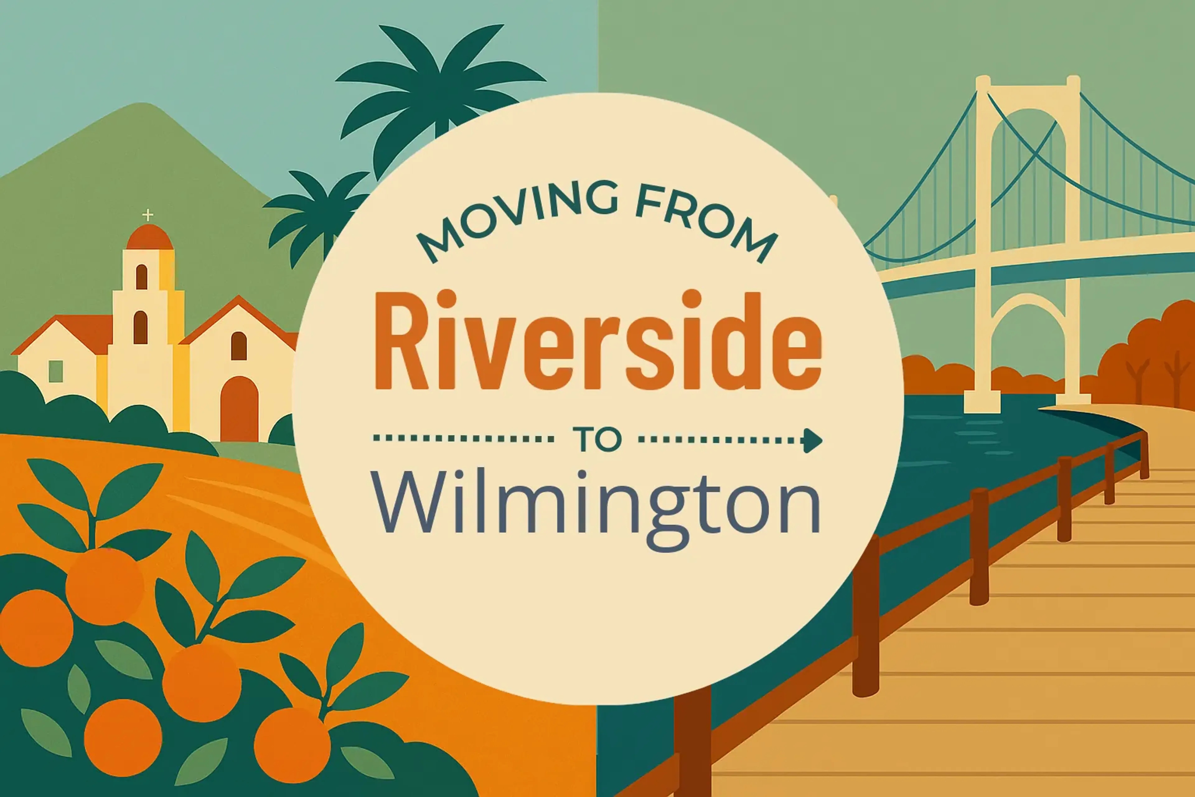 Side-by-side comparison of Riverside to Wilmington moving companies