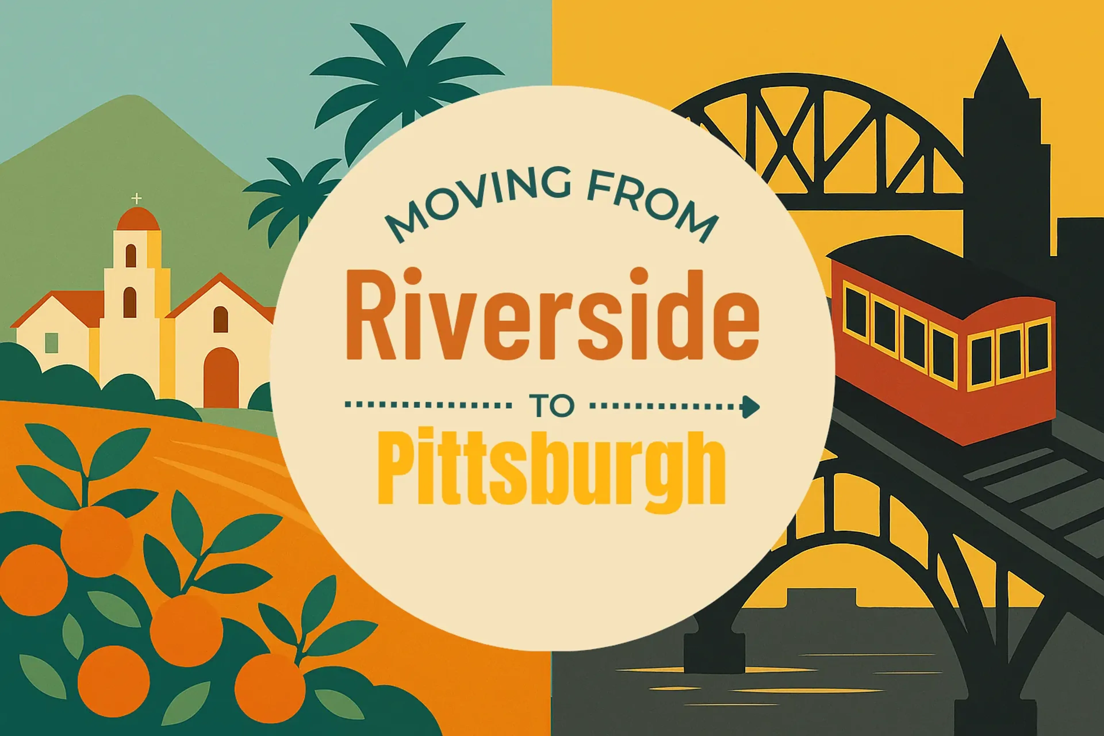 Side-by-side comparison of Riverside to Pittsburgh moving companies