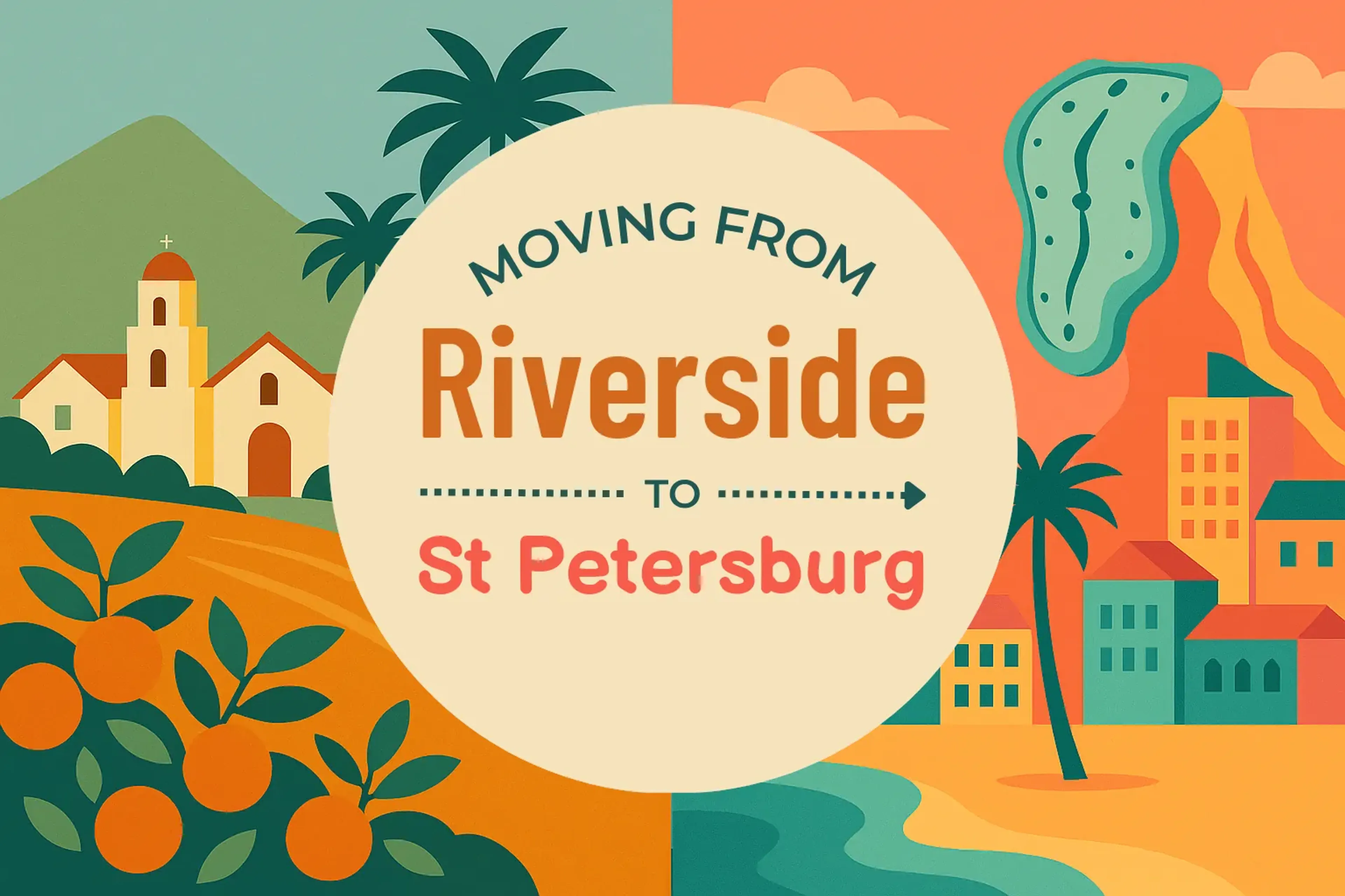 Side-by-side comparison of Riverside to St. Petersburg moving companies
