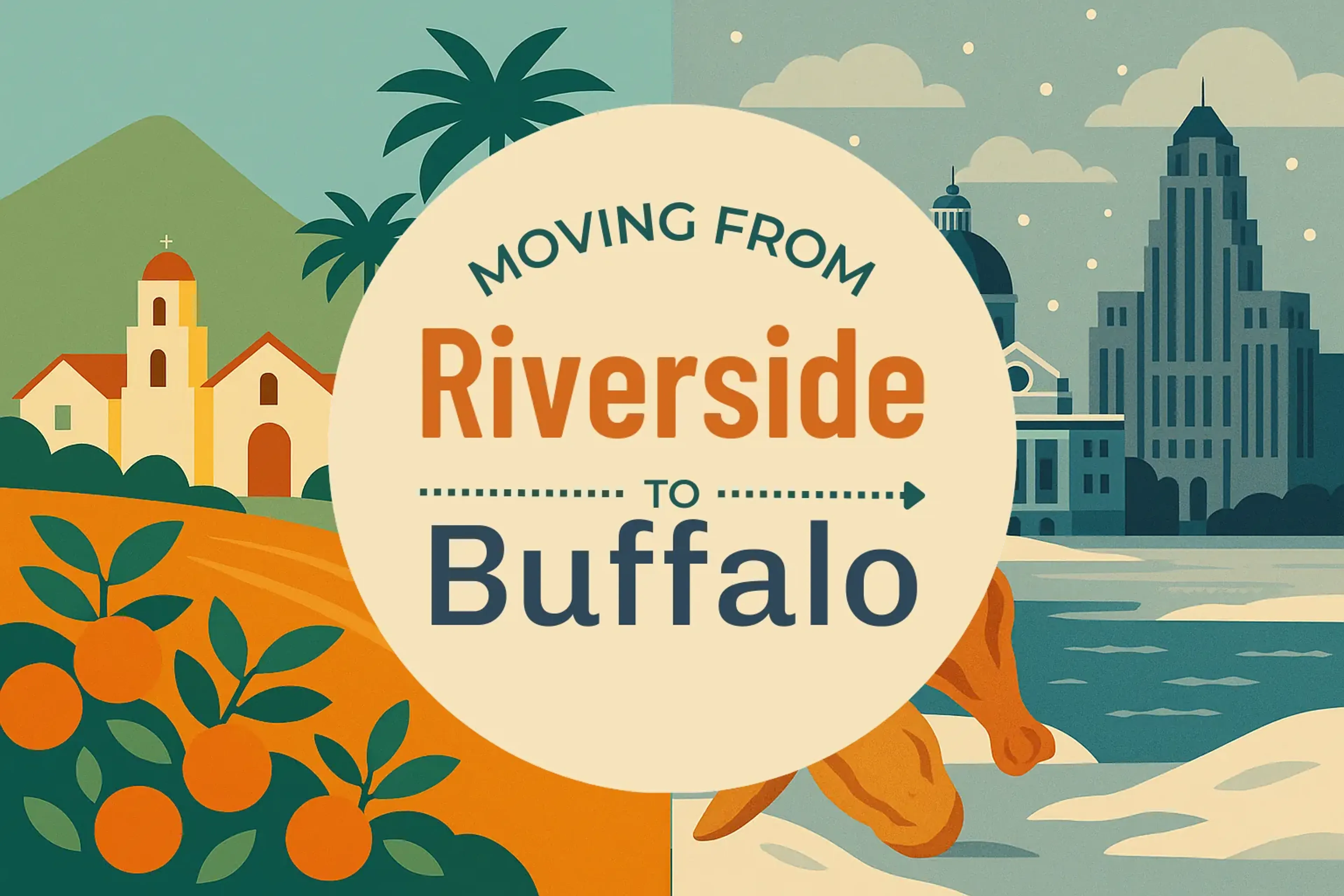 Side-by-side comparison of Riverside to Buffalo moving companies