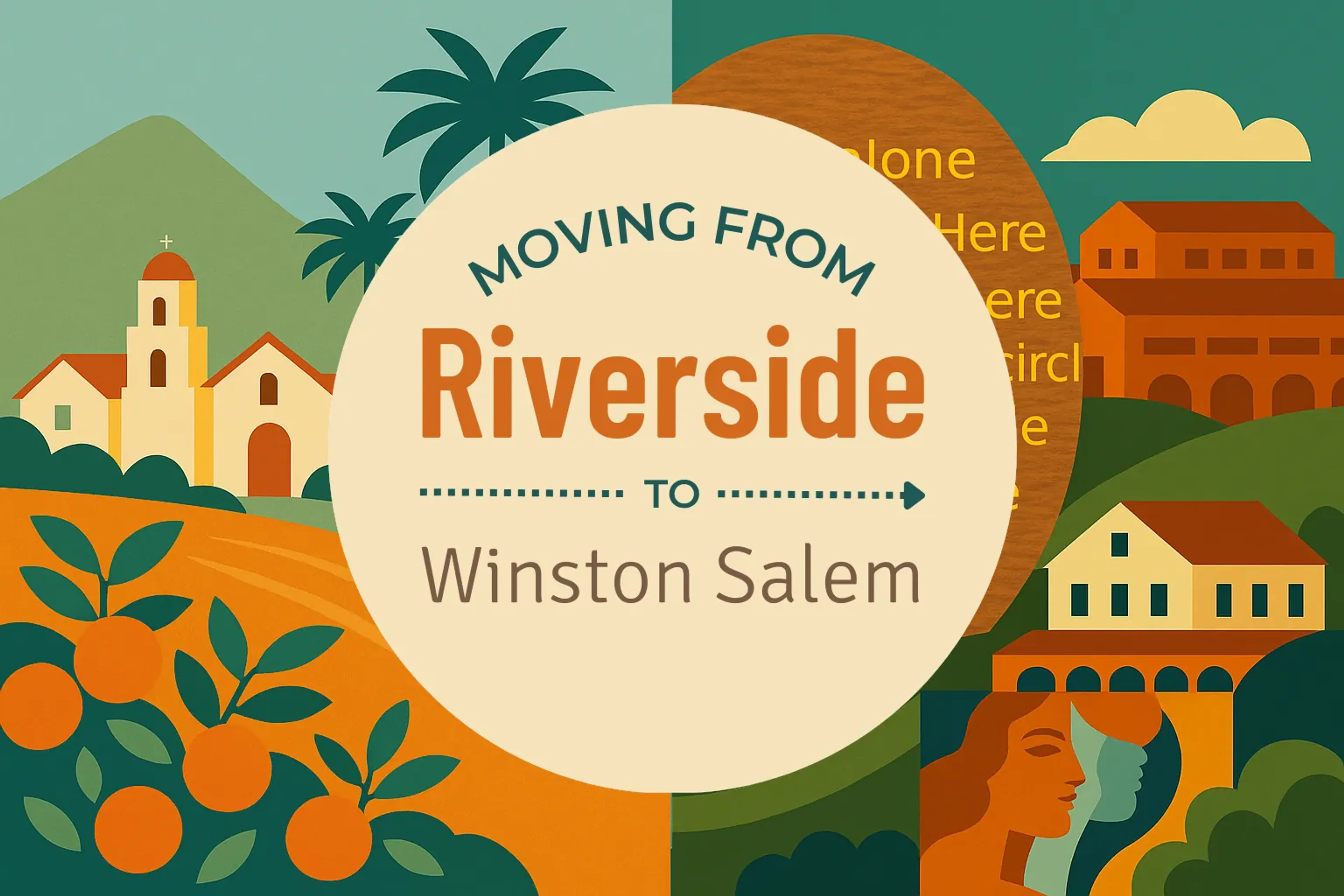 Side-by-side comparison of Riverside to Winston Salem moving companies