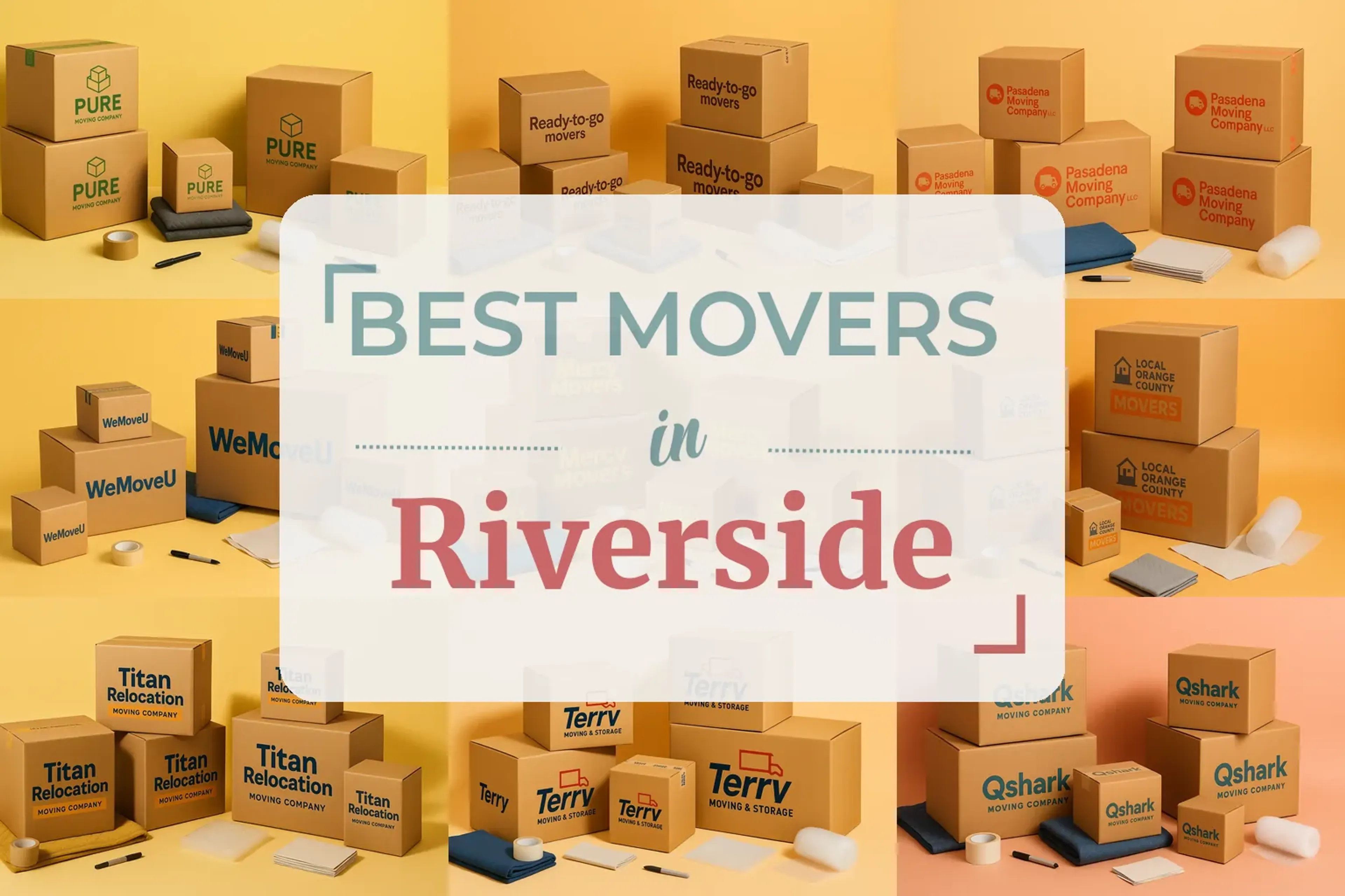 Side-by-side comparison of Riverside moving companies