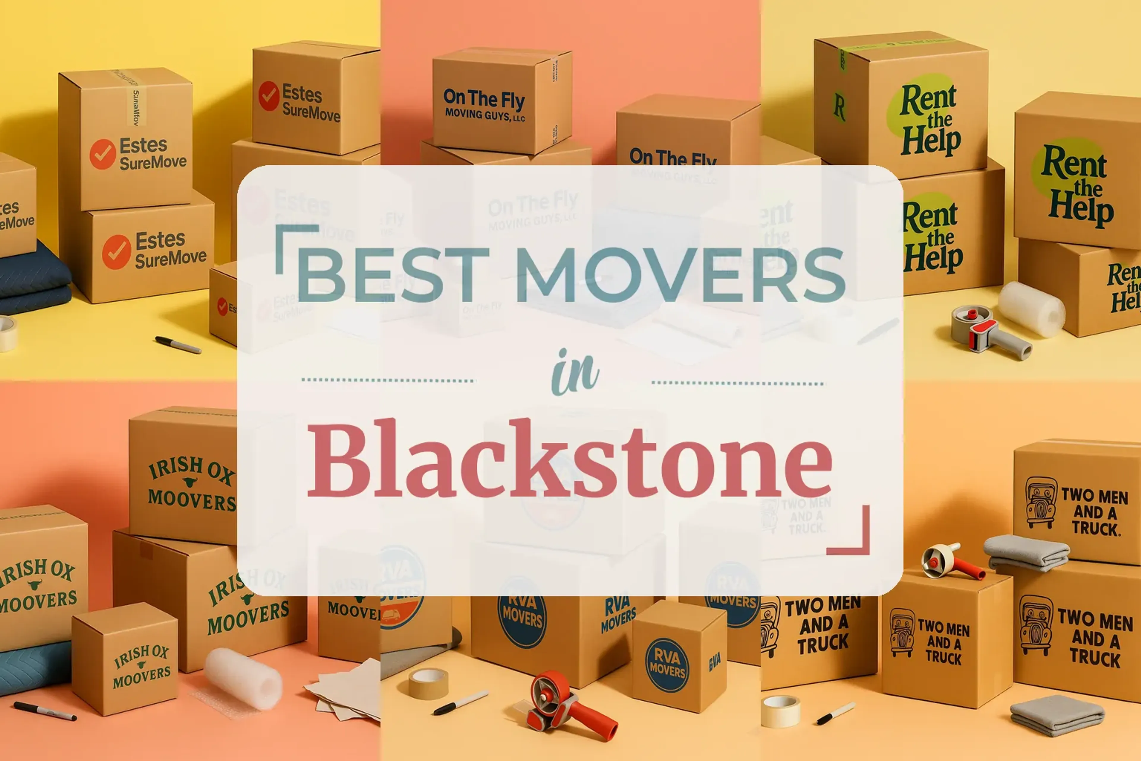 Side-by-side comparison of Blackstone moving companies
