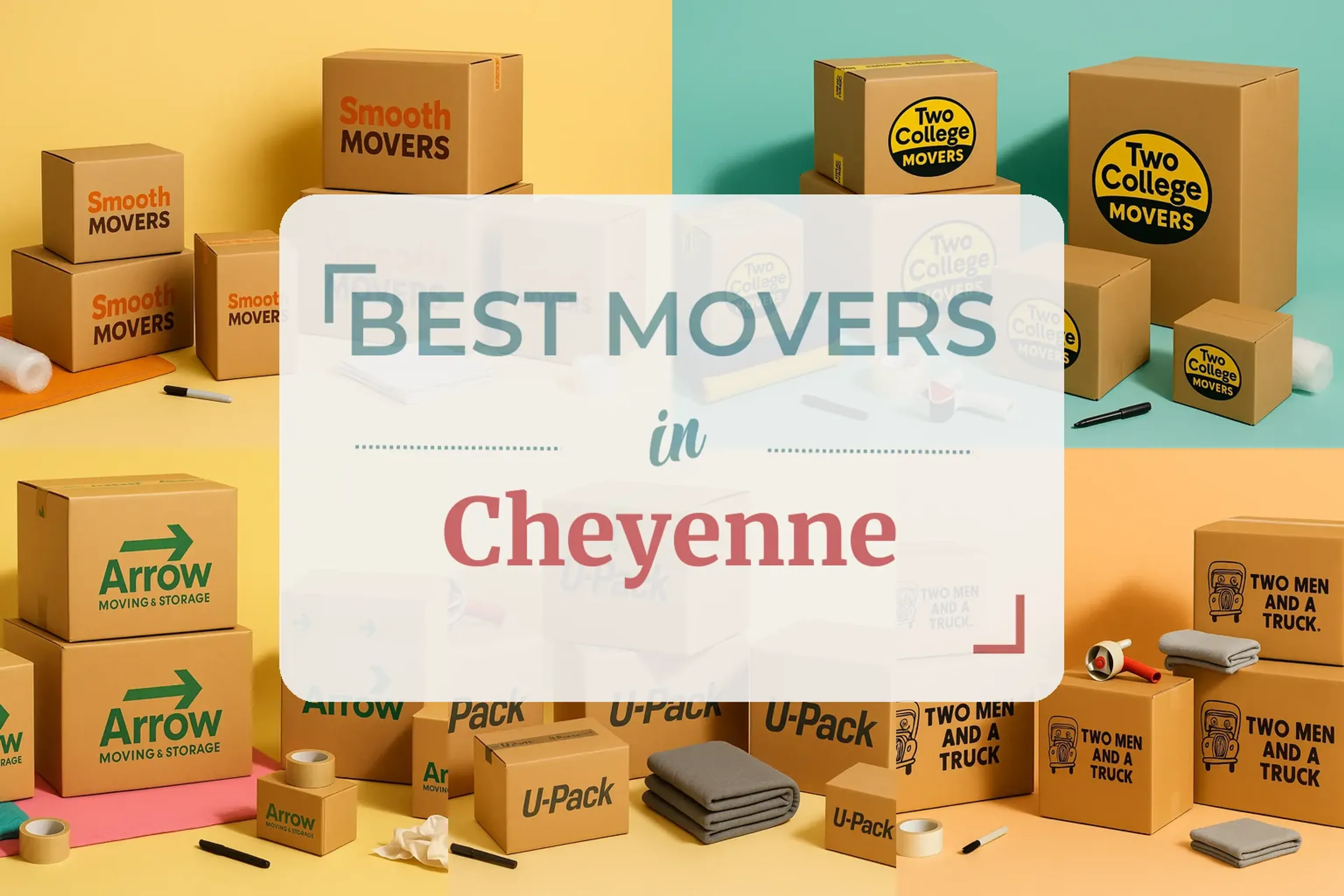 Side-by-side comparison of Cheyenne moving companies