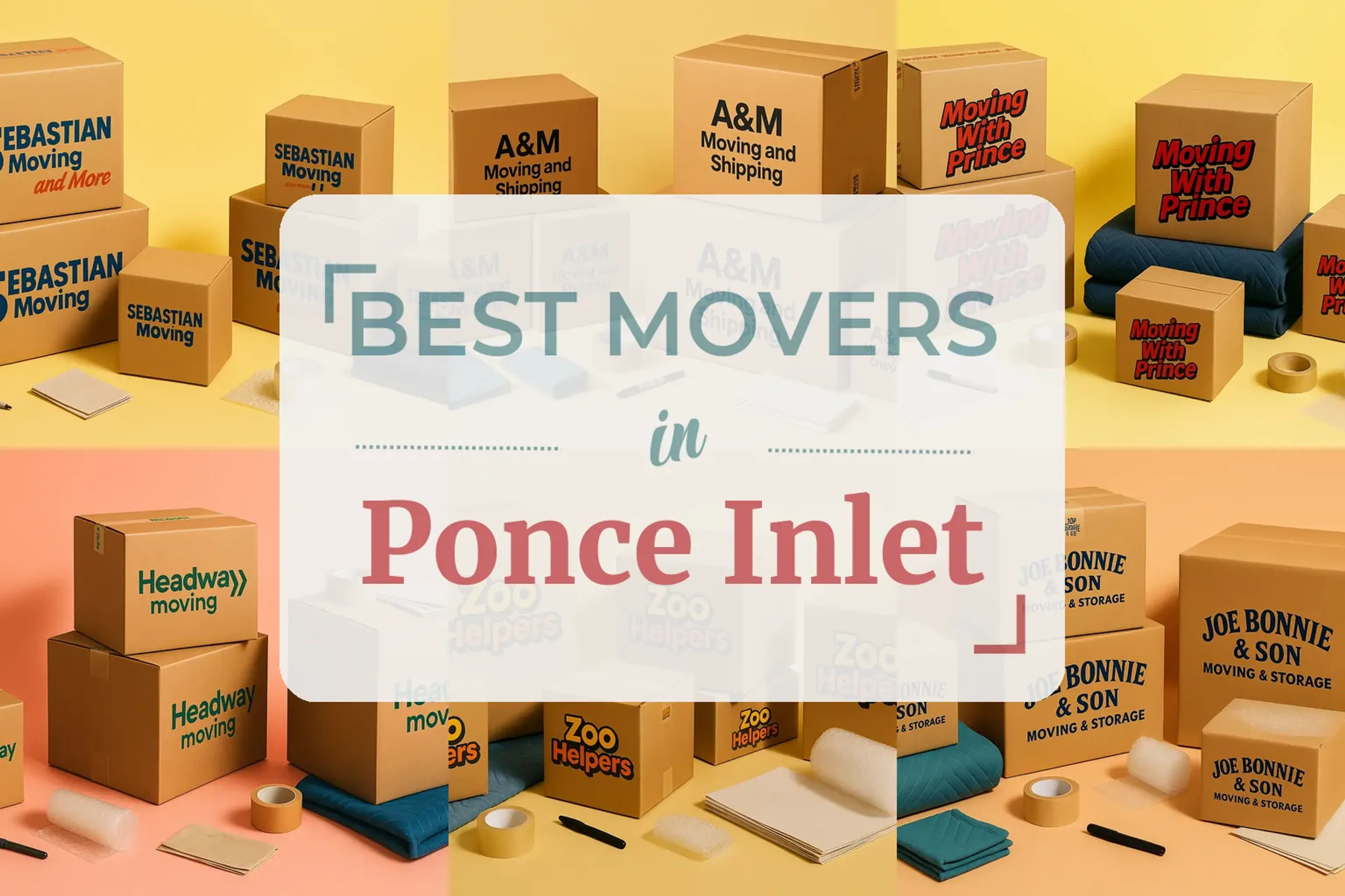 Side-by-side comparison of Ponce Inlet moving companies