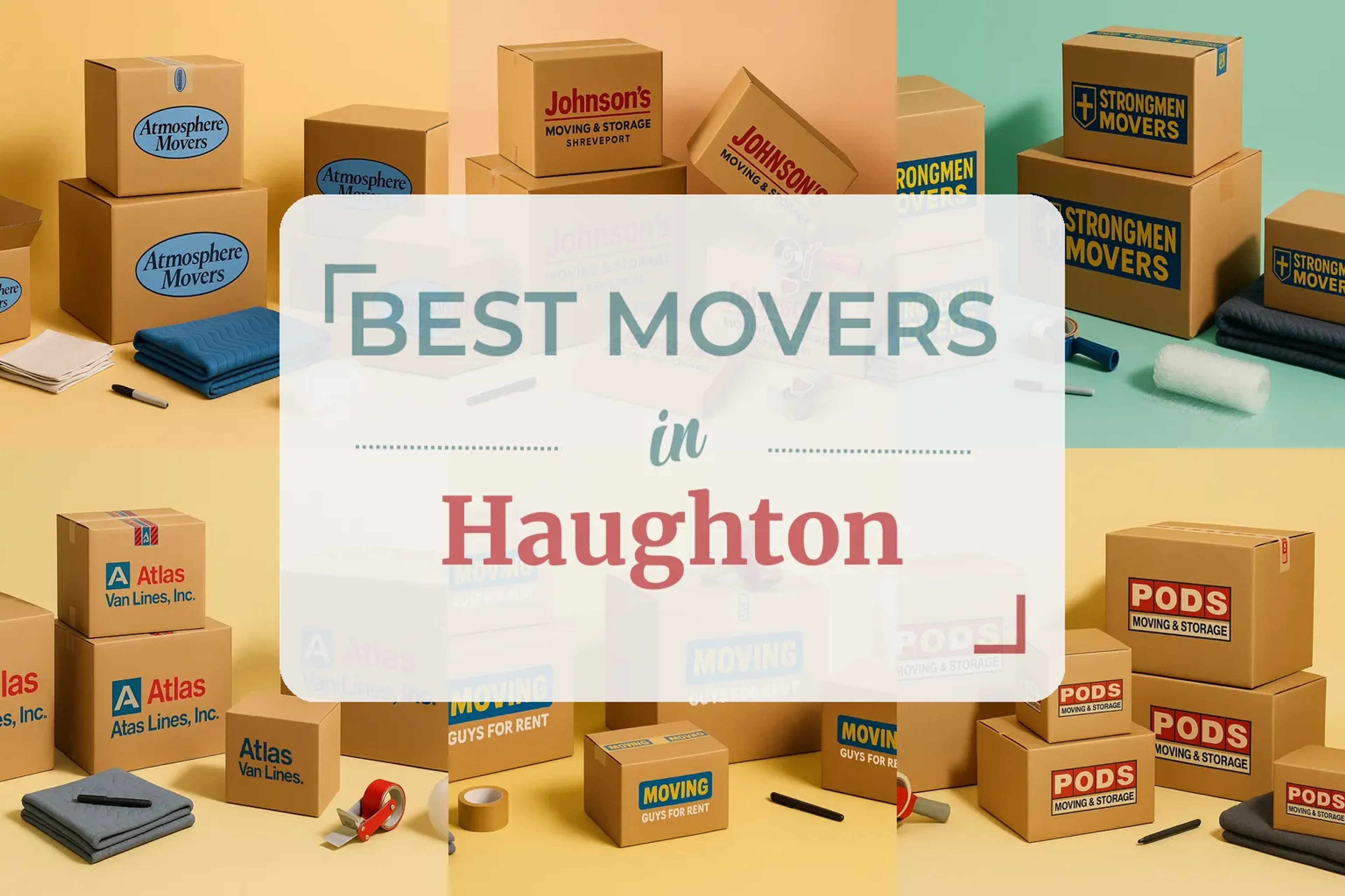 Side-by-side comparison of Haughton moving companies