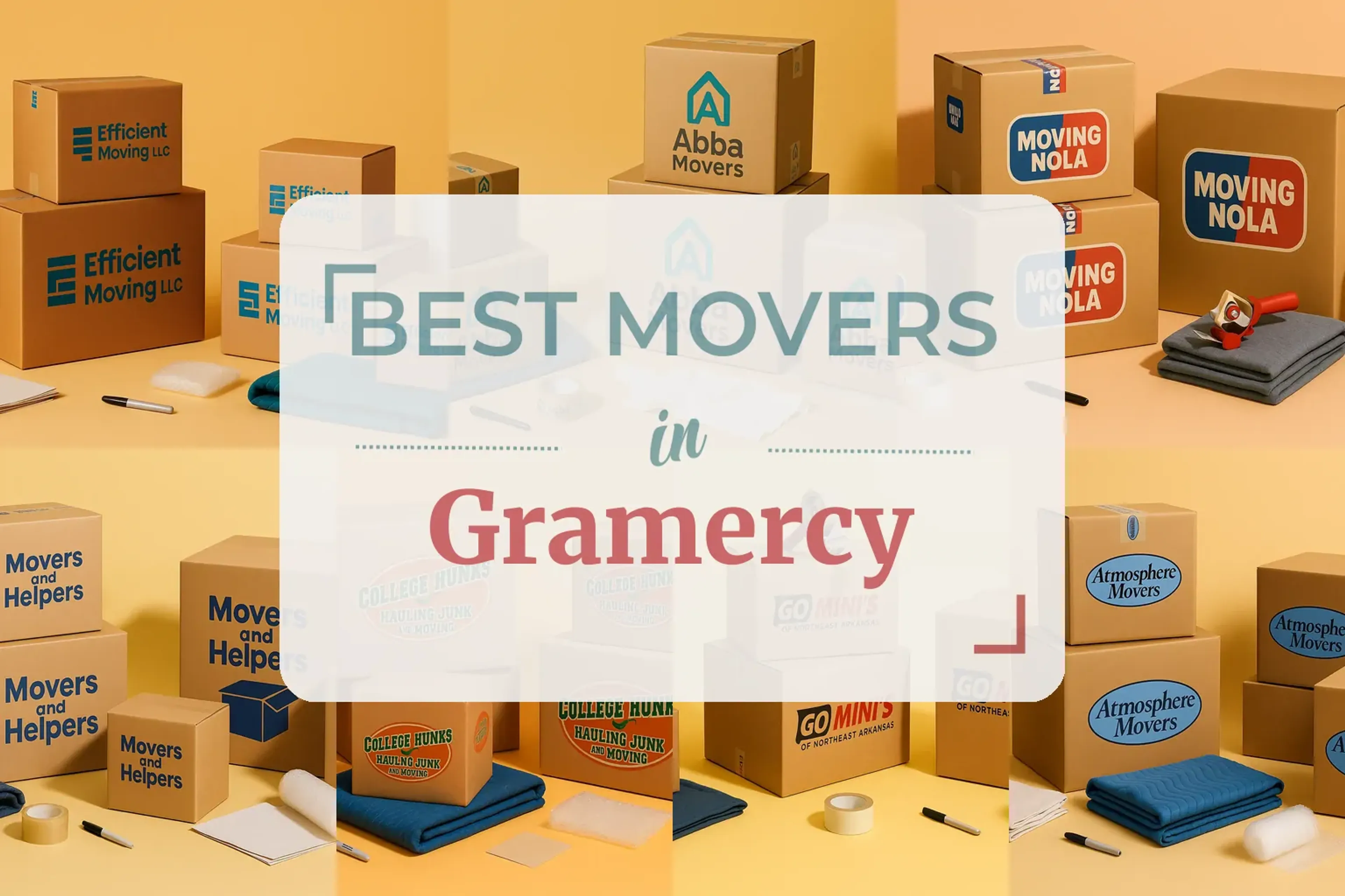 Side-by-side comparison of Gramercy moving companies