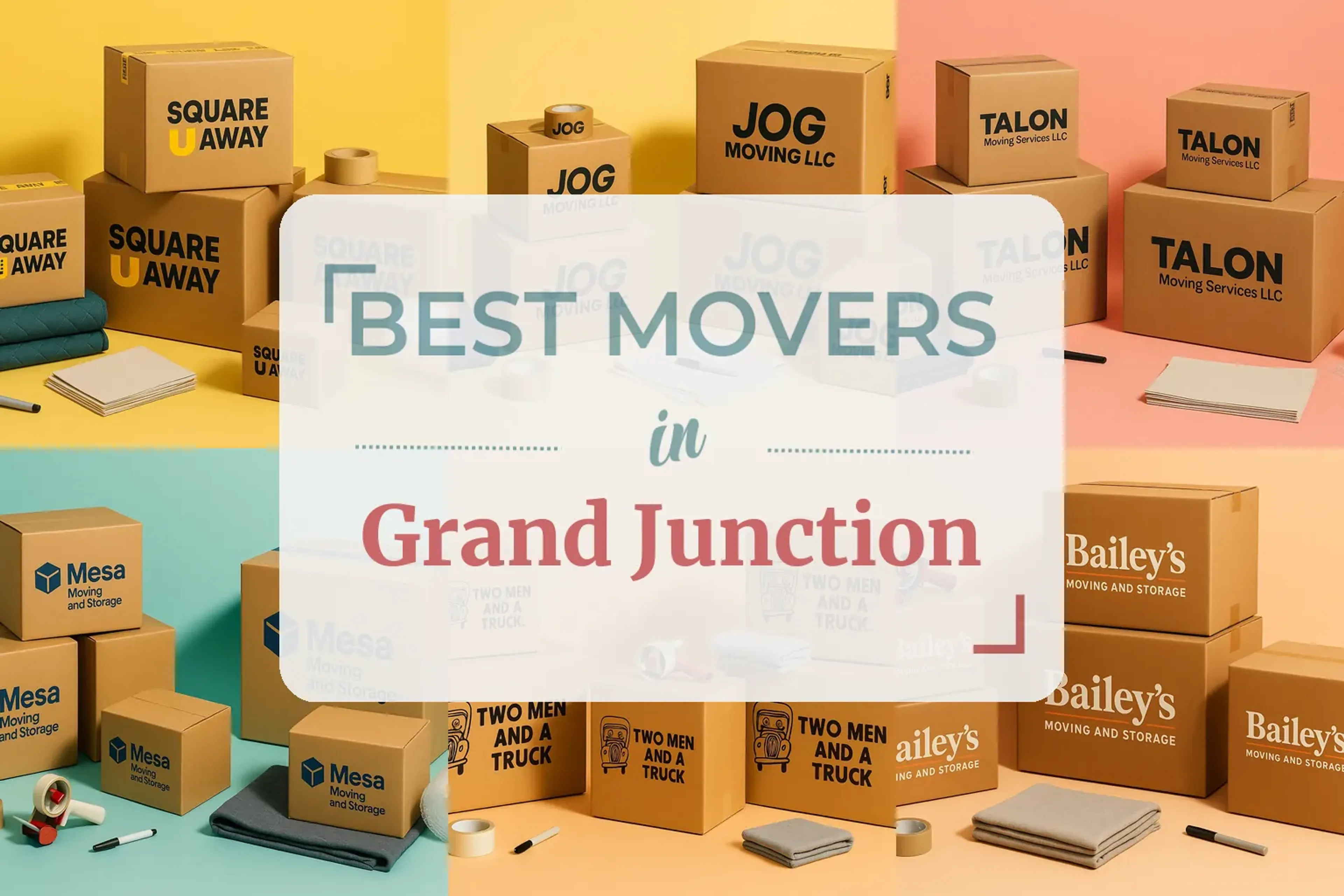 Side-by-side comparison of Grand Junction moving companies