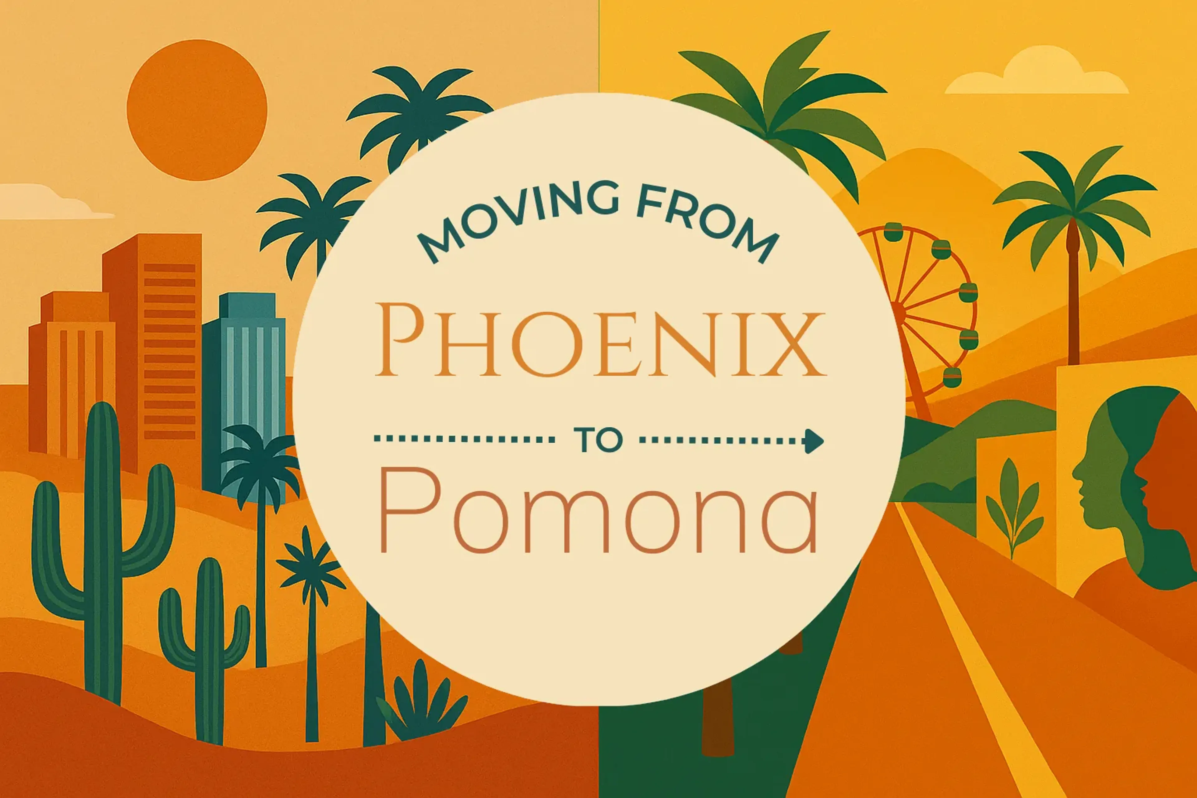 Side-by-side comparison of Phoenix to Pomona moving companies
