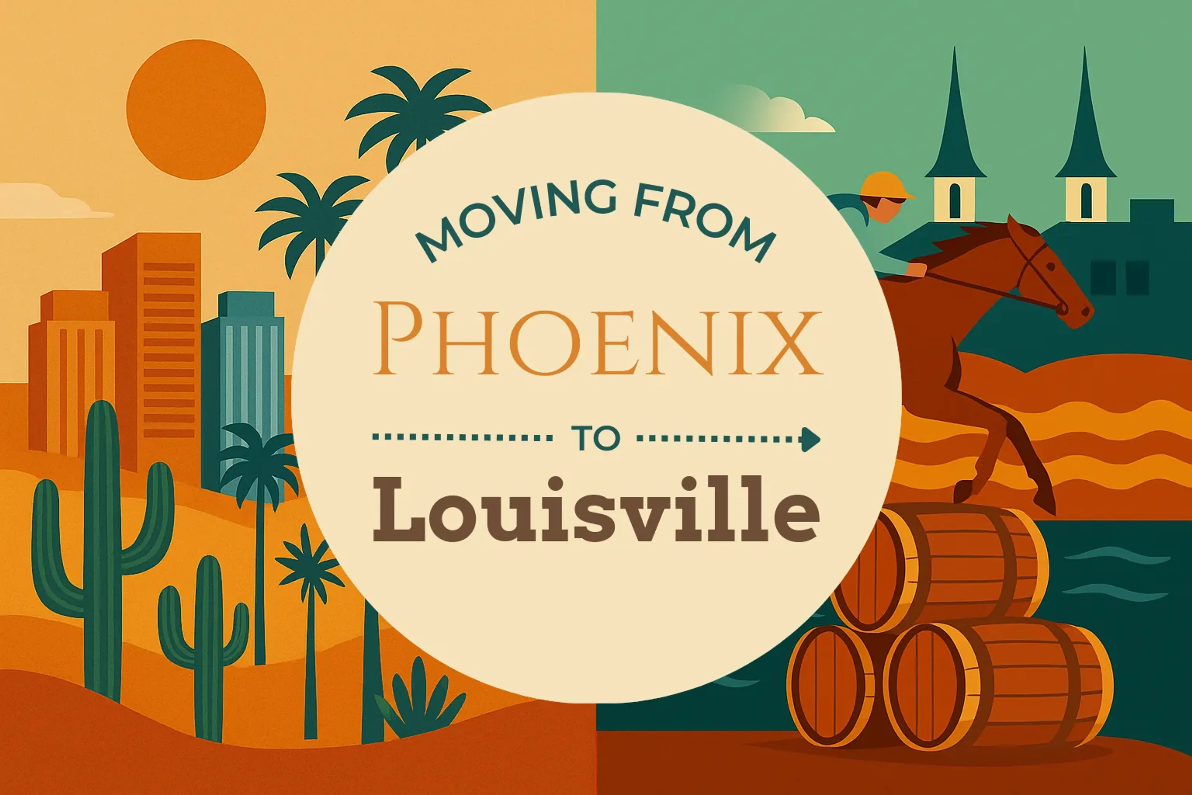 Side-by-side comparison of Phoenix to Louisville moving companies