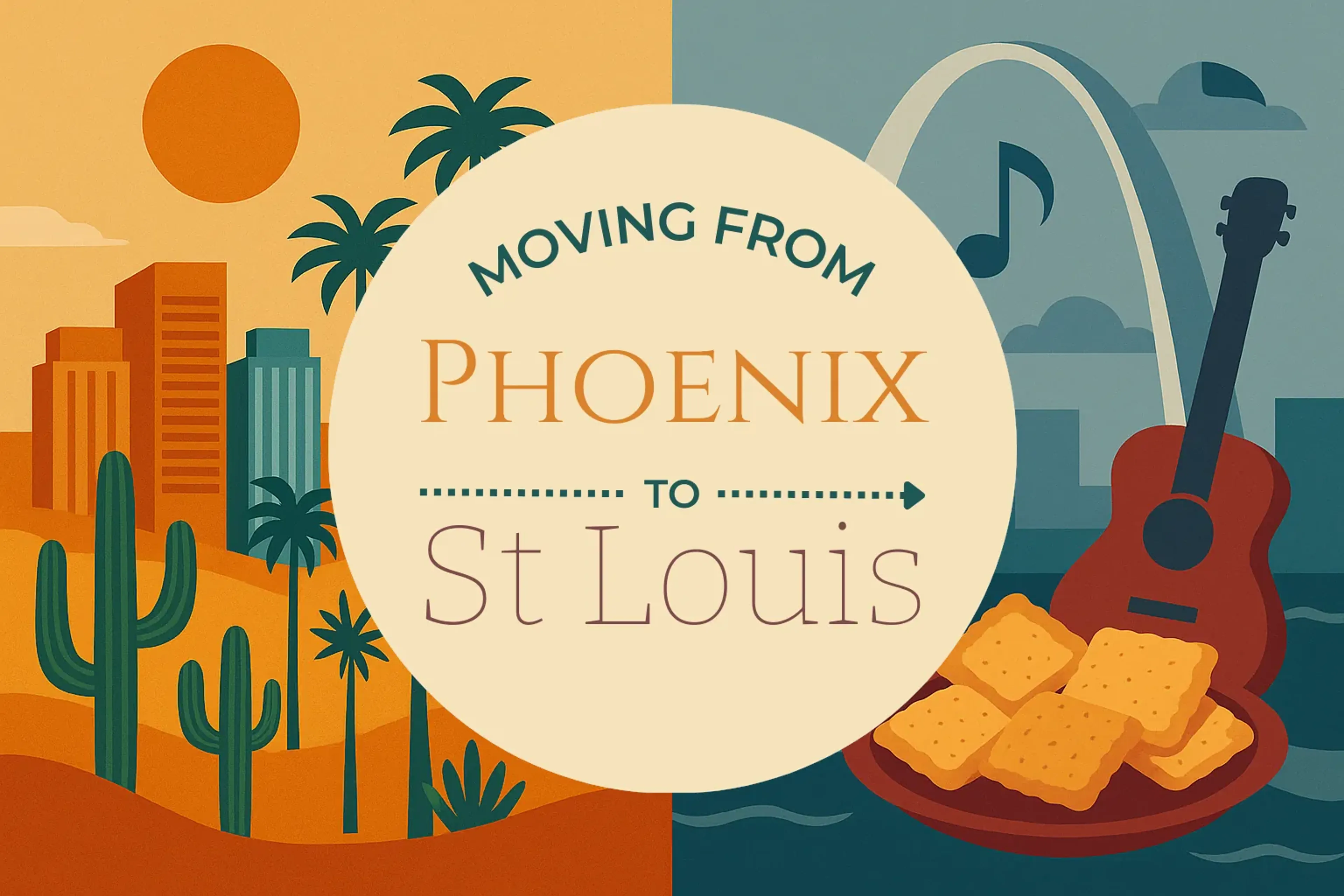 Side-by-side comparison of Phoenix to St. Louis moving companies