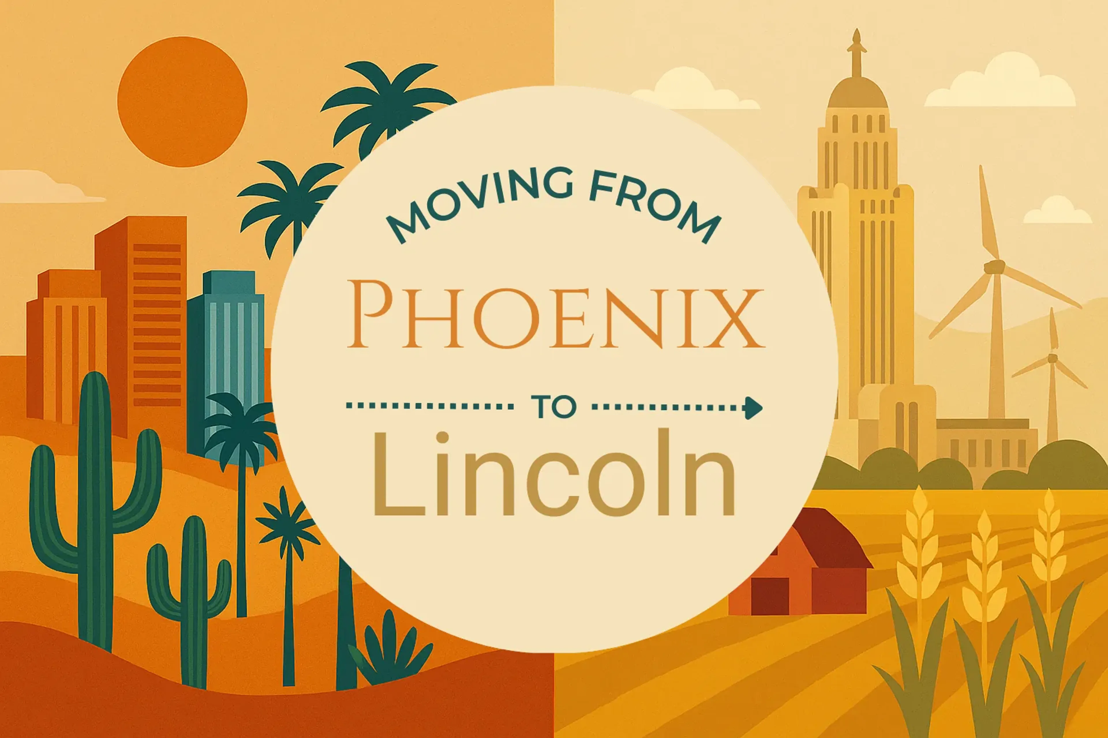Side-by-side comparison of Phoenix to Lincoln moving companies
