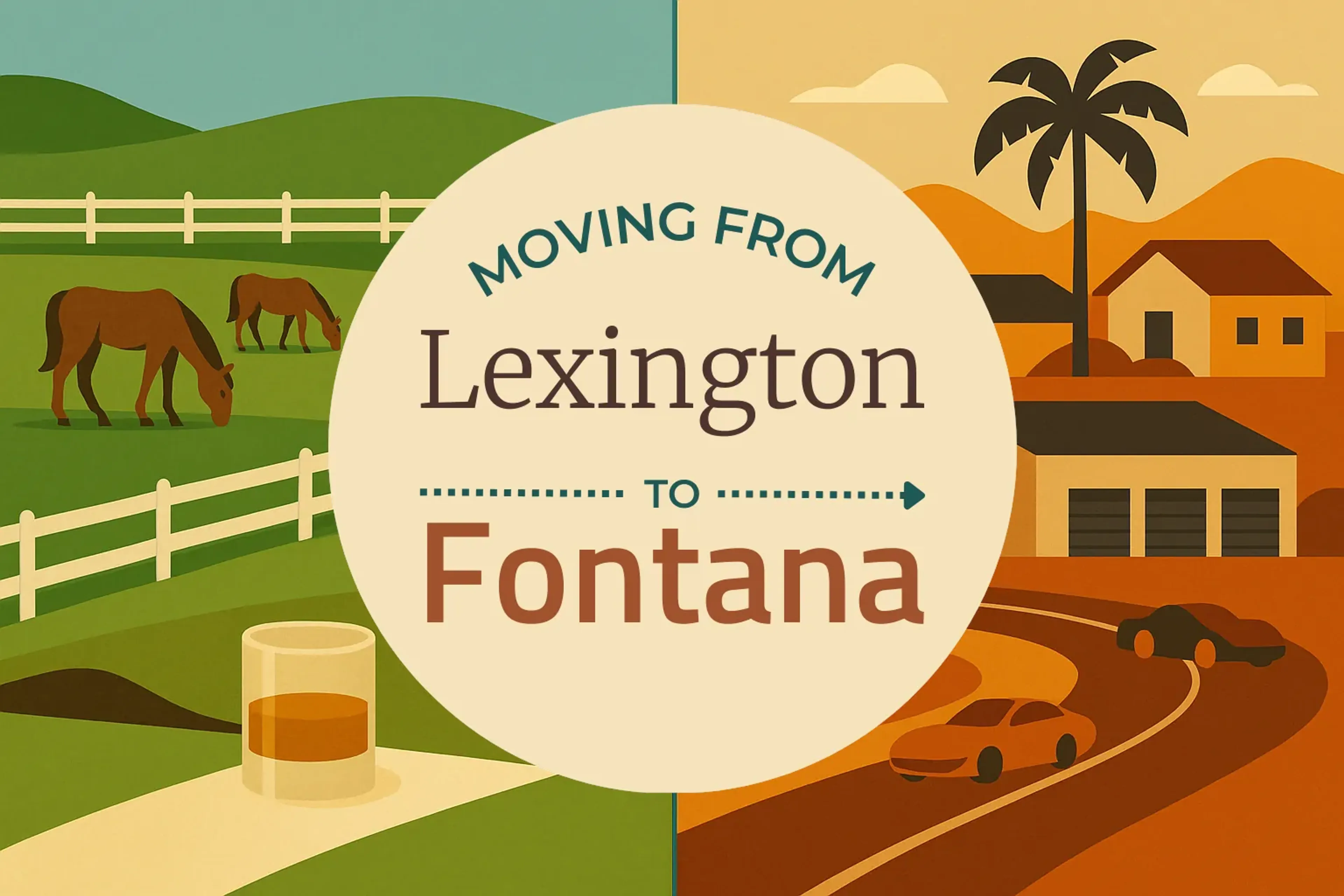 Side-by-side comparison of Lexington to Fontana moving companies