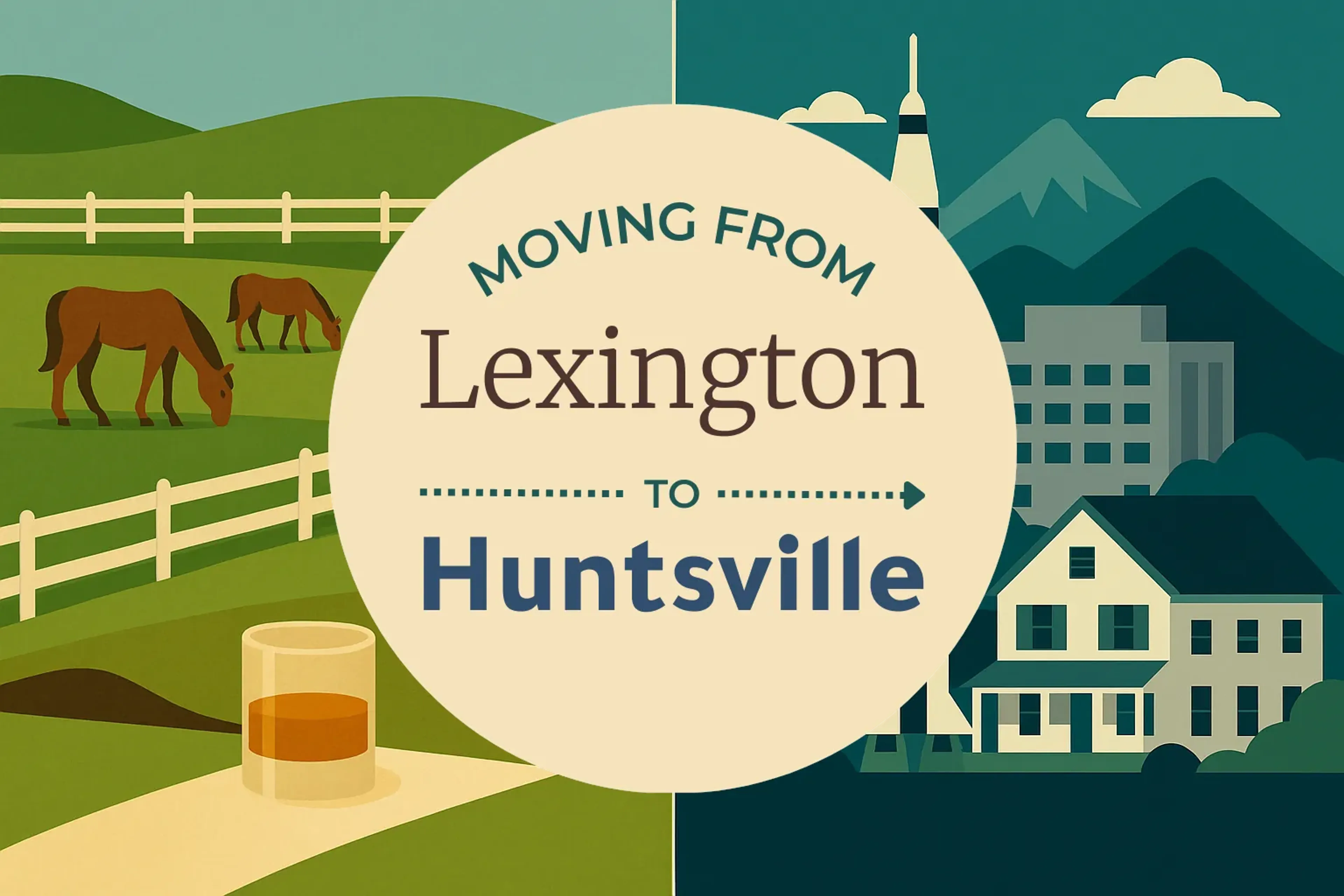 Side-by-side comparison of Lexington to Huntsville moving companies